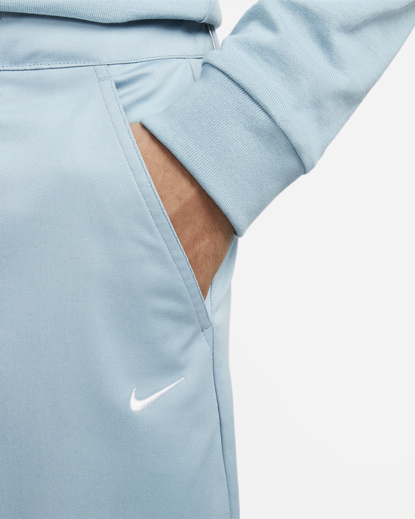 Nike Life Men's Unlined Cotton Chino Trousers. Nike BG
