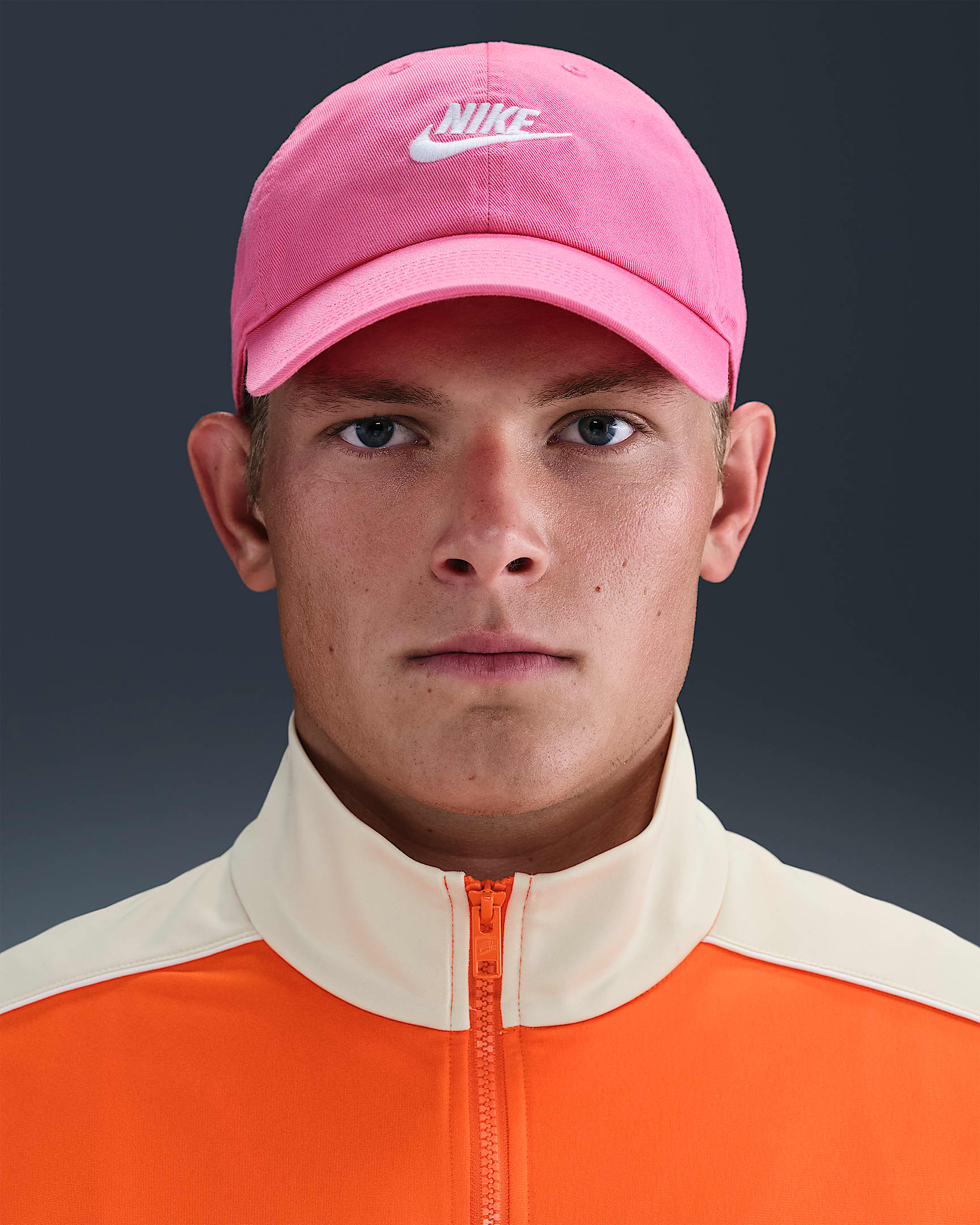 Nike Club Unstructured Futura Wash Cap - Pinksicle/White