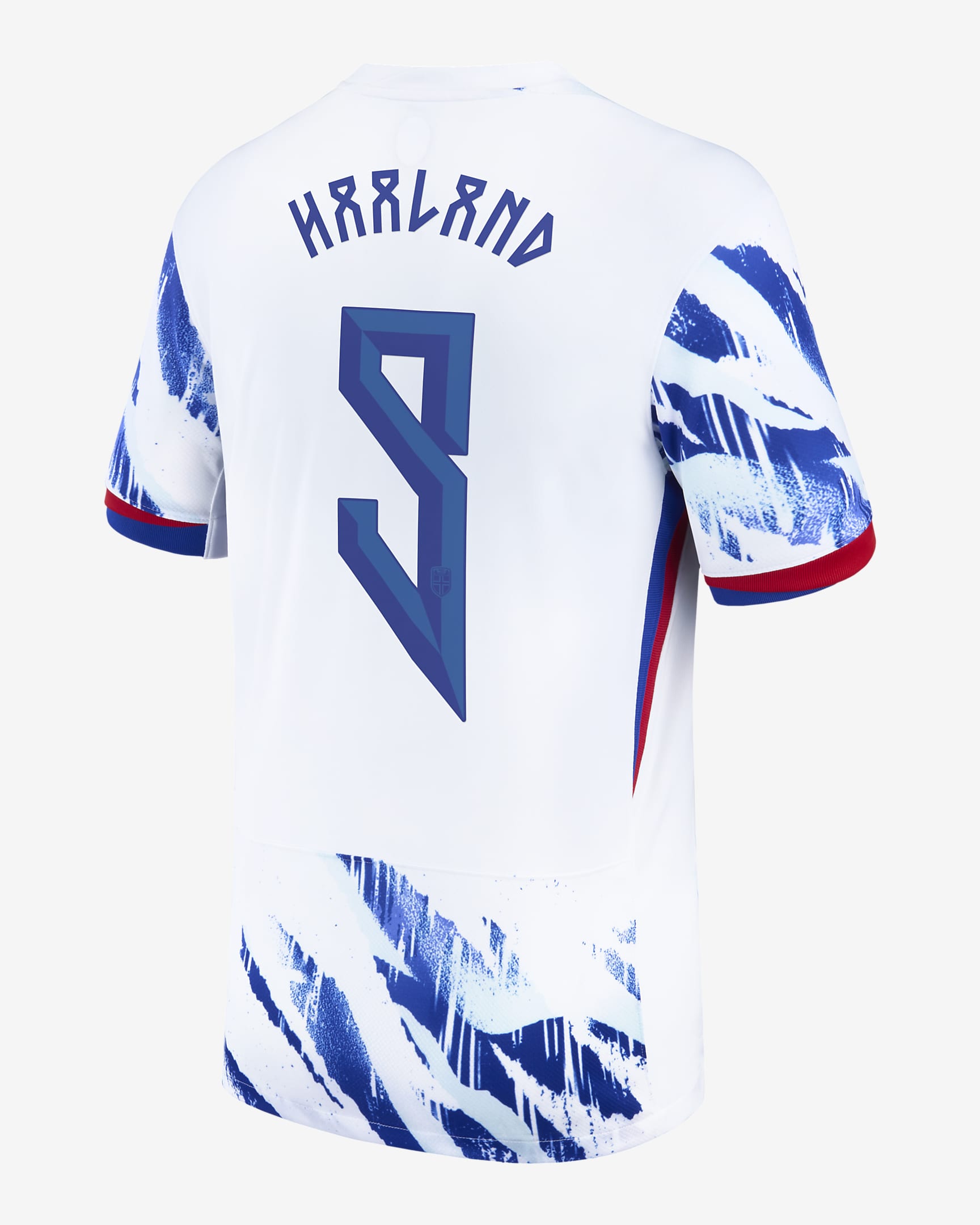 Erling Haaland Norway National Team 2024 Stadium Away Men's Nike Dri