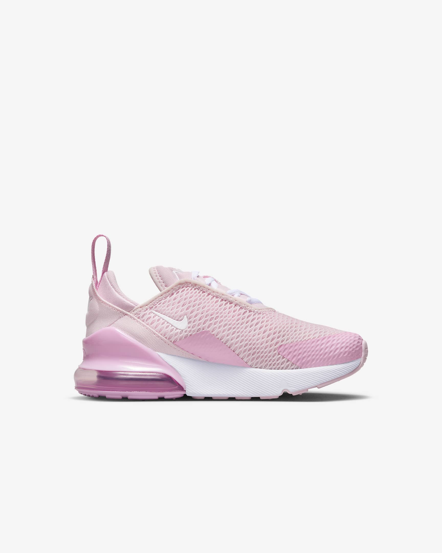 Nike Air Max 270 Younger Kids' Shoe - Pink Foam/Pink Rise/White