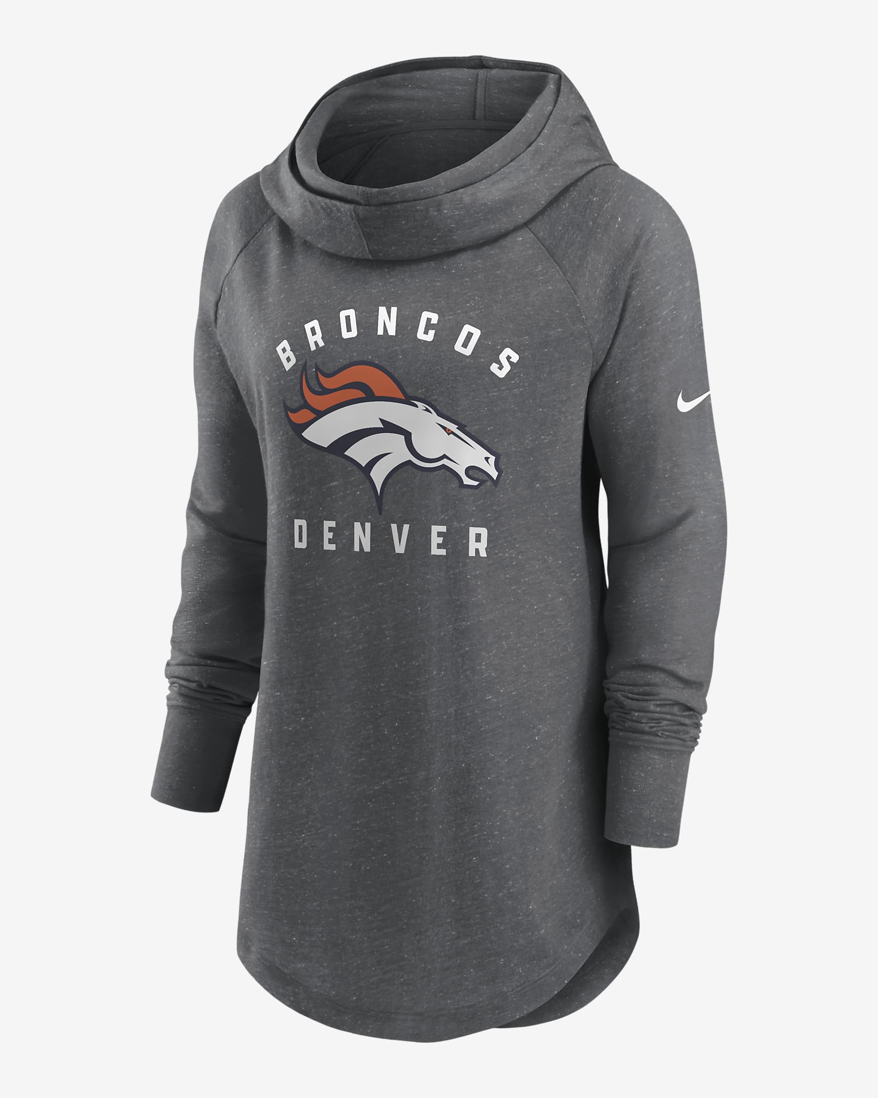 Nike Team (NFL Denver Broncos) Women's Pullover Hoodie.