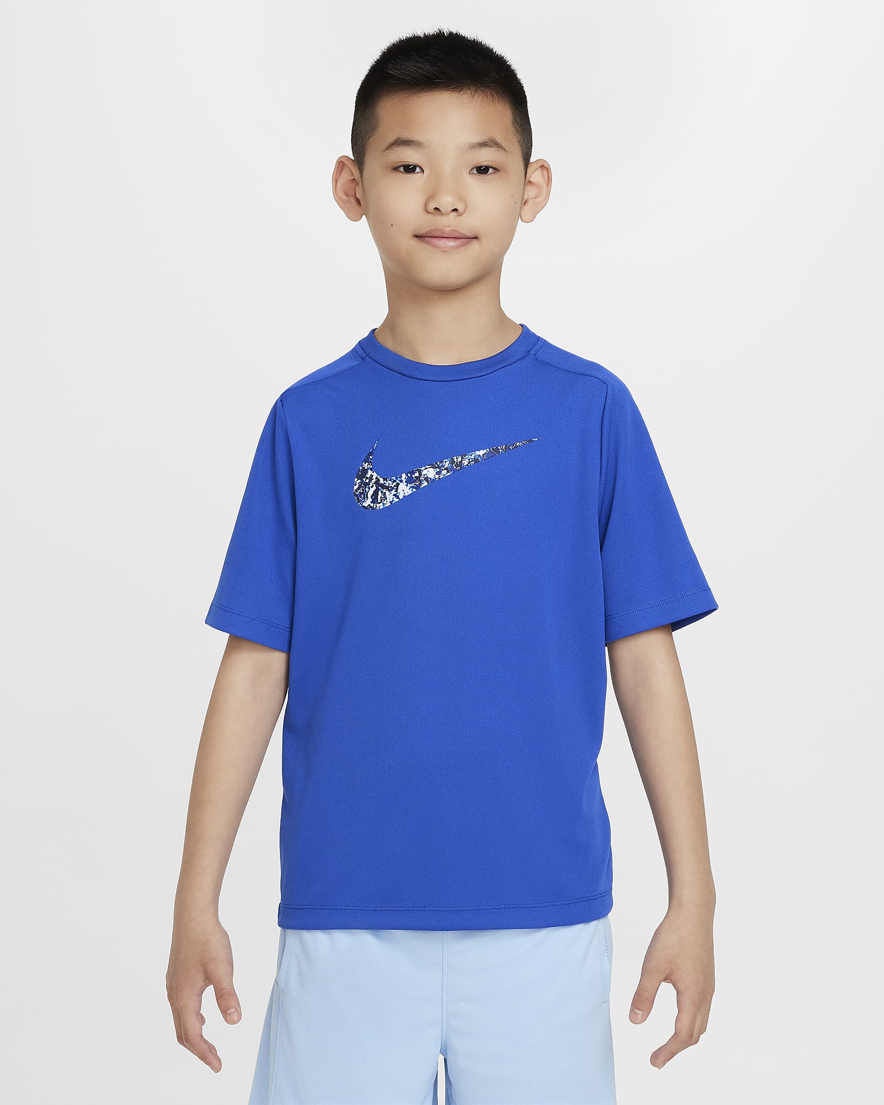 Nike Multi Big Kids' Dri-FIT Short-Sleeve Top. Nike.com