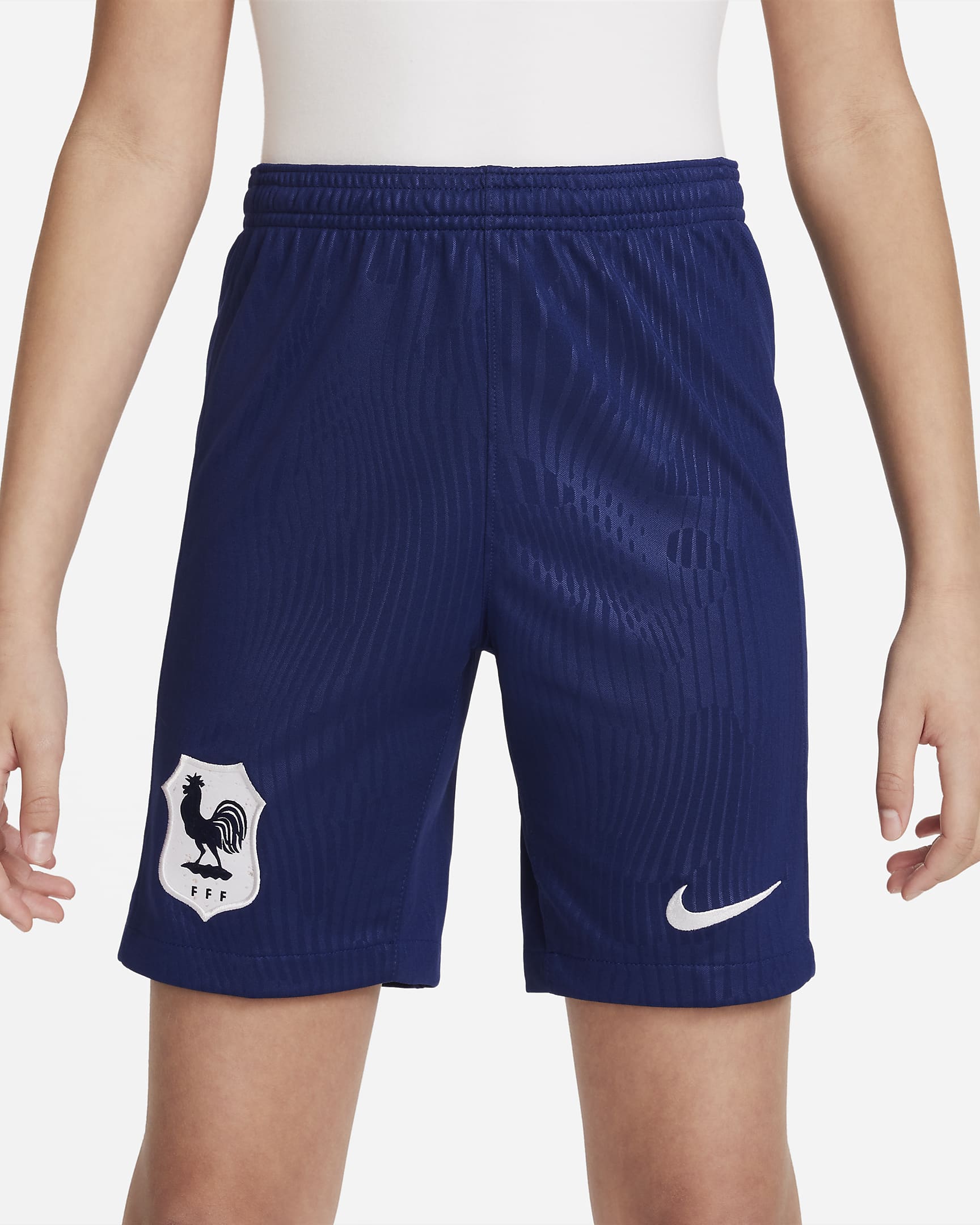 FFF 2023 Stadium Away Older Kids' Nike Dri-FIT Football Shorts. Nike UK