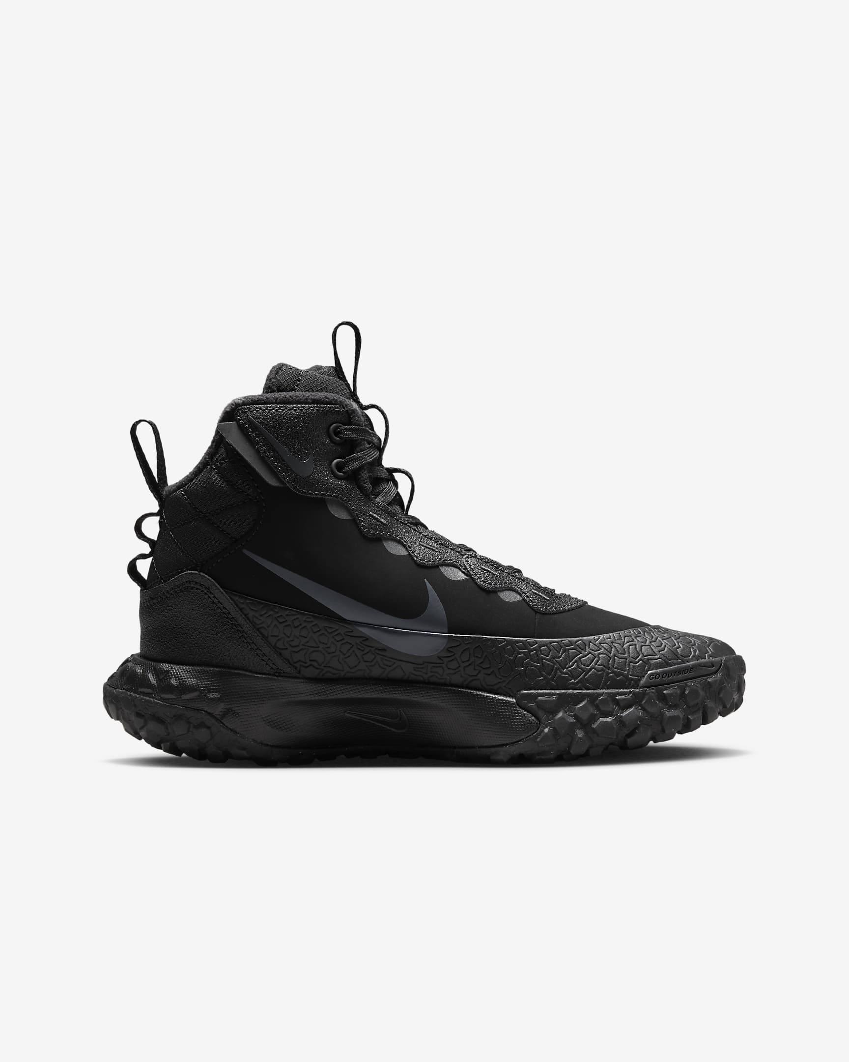 Nike Terrascout høye sko til store barn - Svart/Anthracite