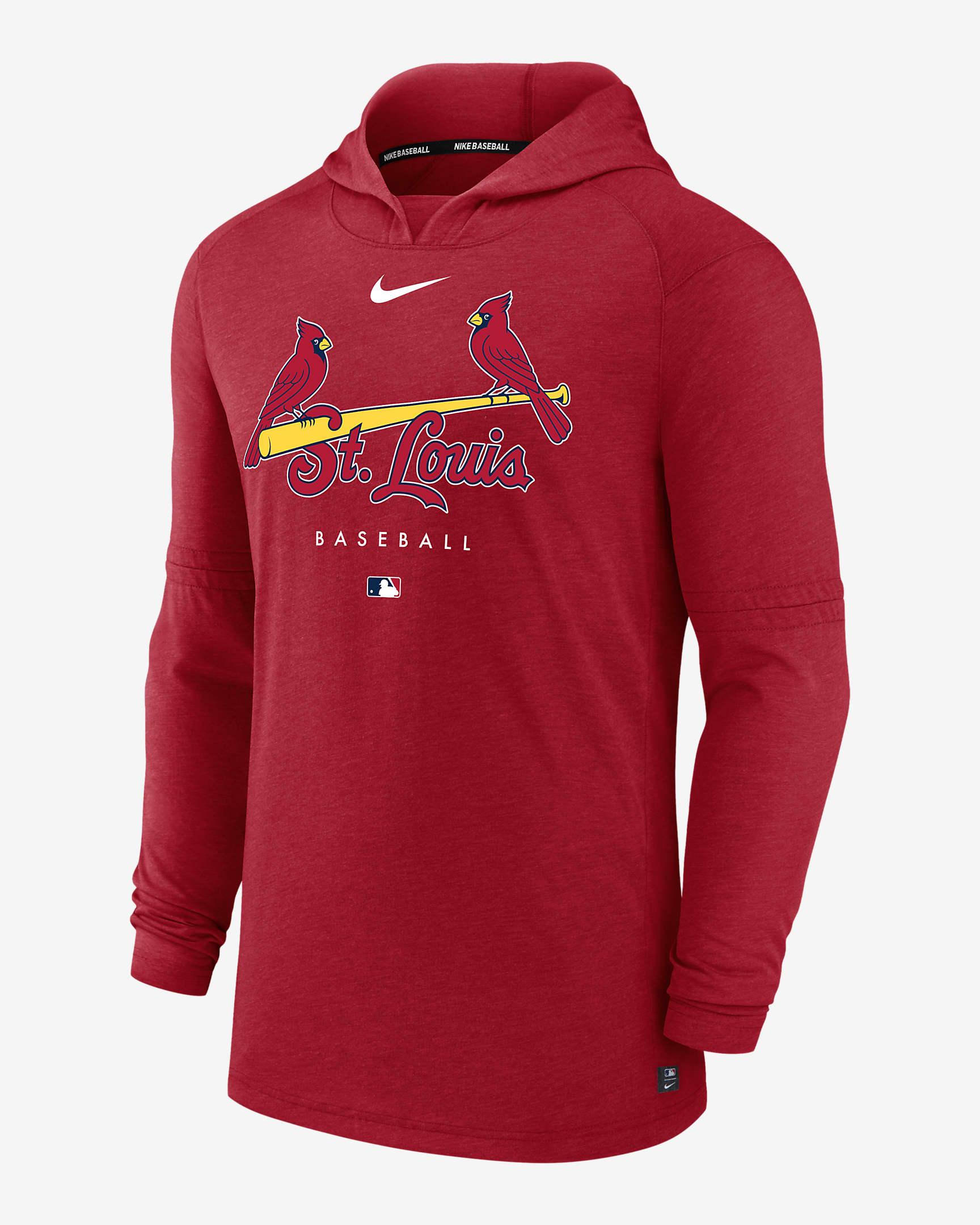 Nike Dri-FIT Early Work (MLB St. Louis Cardinals) Men's Pullover Hoodie ...