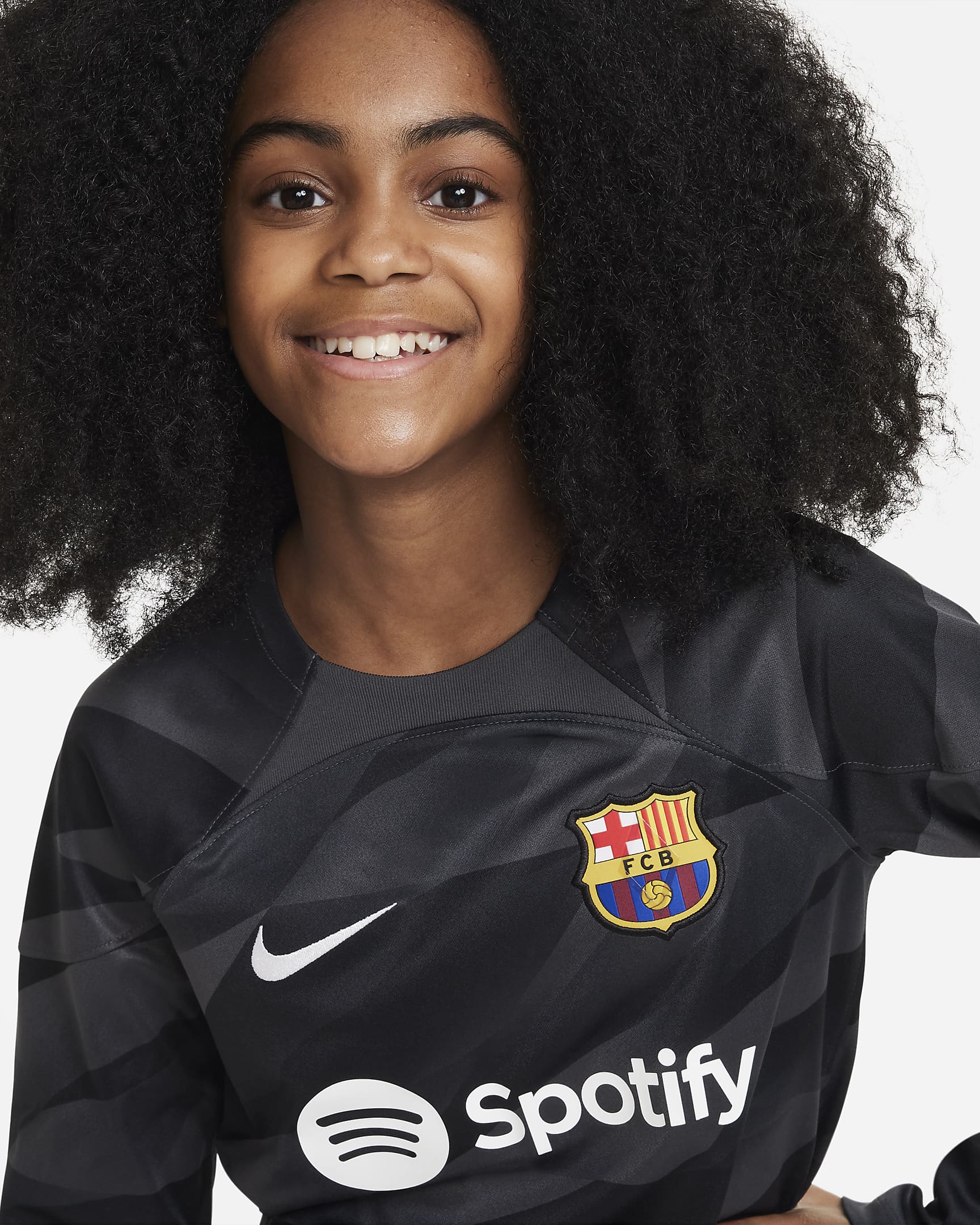 F.C. Barcelona 2023/24 Stadium Goalkeeper Older Kids' Nike Dri-FIT ...