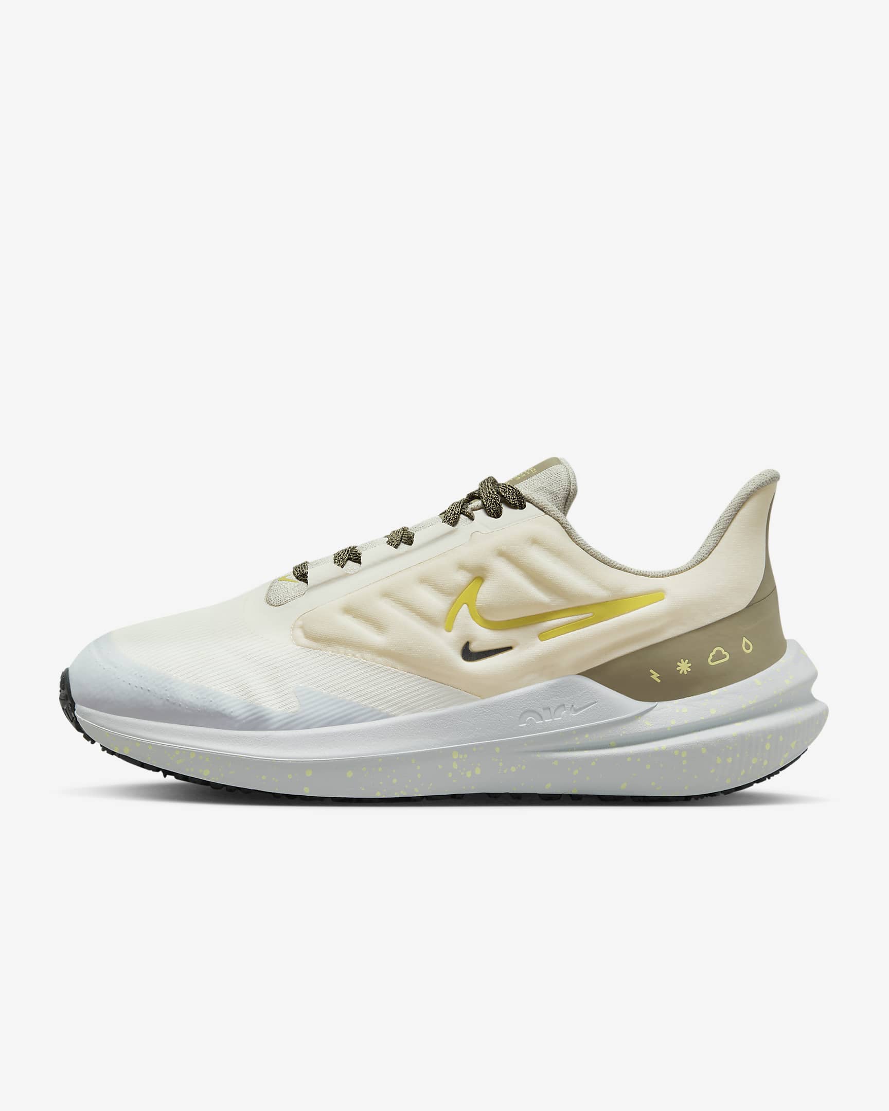 Nike Air Winflo 9 Shield Women's Weatherised Road Running Shoes. Nike IL