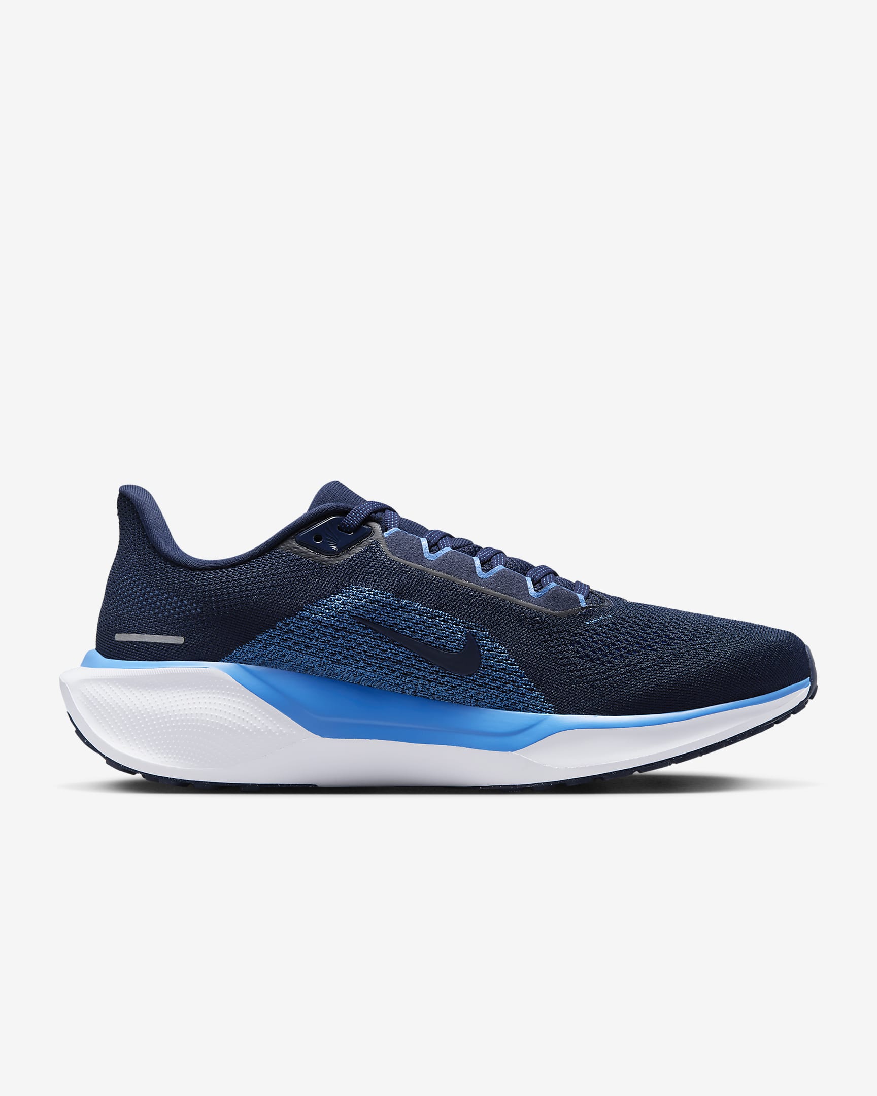 Tenis de correr en pavimento para hombre Nike Pegasus 41 NFL Tennessee Titans - Azul marino universitario/Blanco/Costa/Blanco