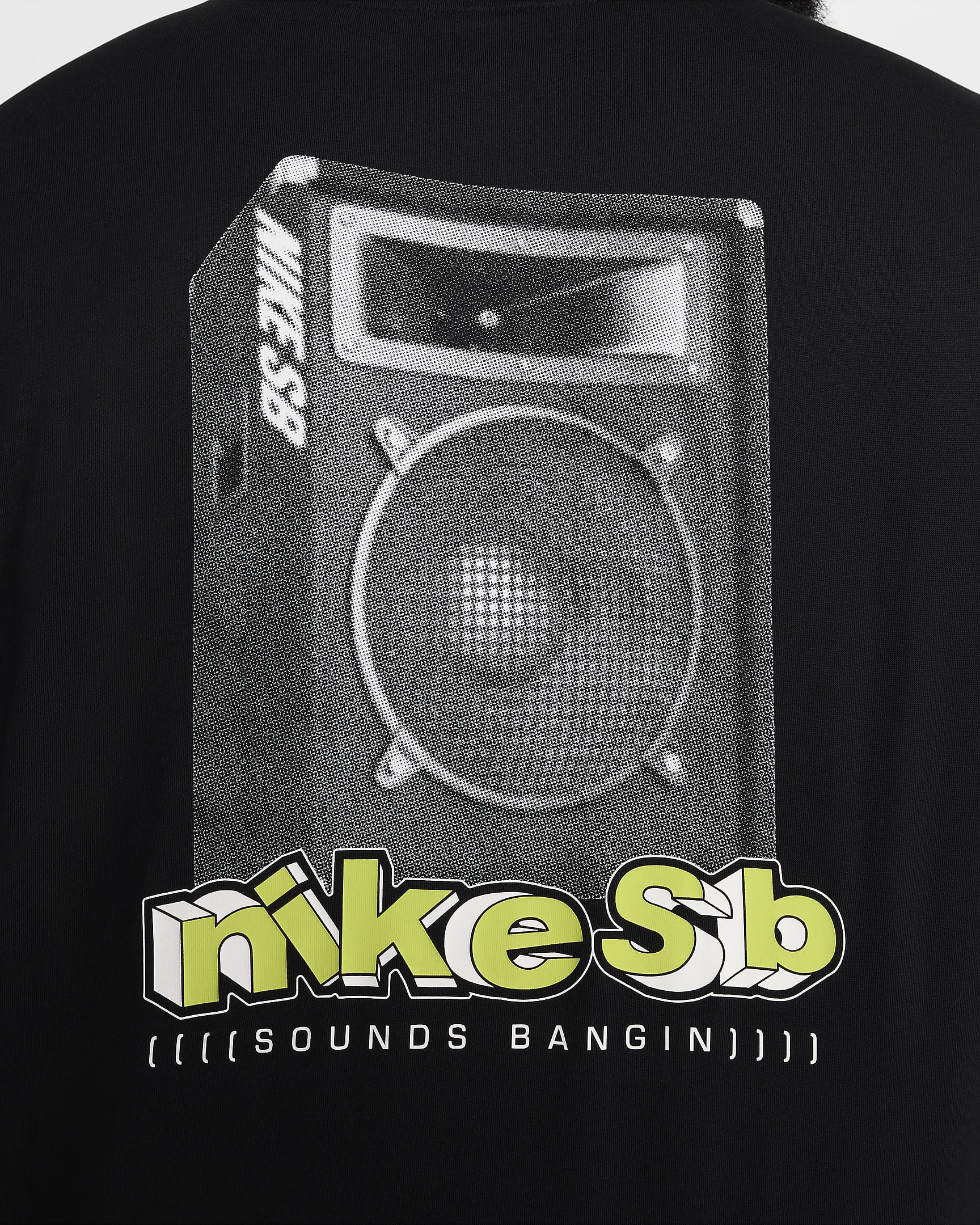 Nike SB Camiseta Max90 de skateboard - Negro