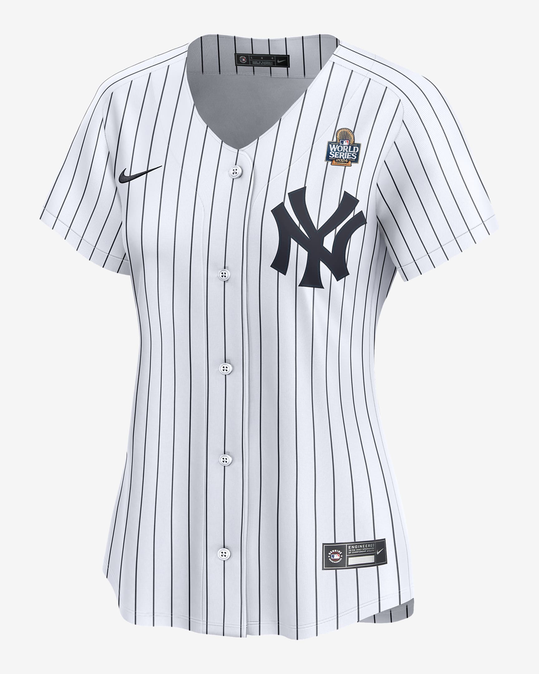 Juan Soto New York Yankees 2024 World Series Women’s Nike Dri-FIT ADV MLB Limited Jersey - White