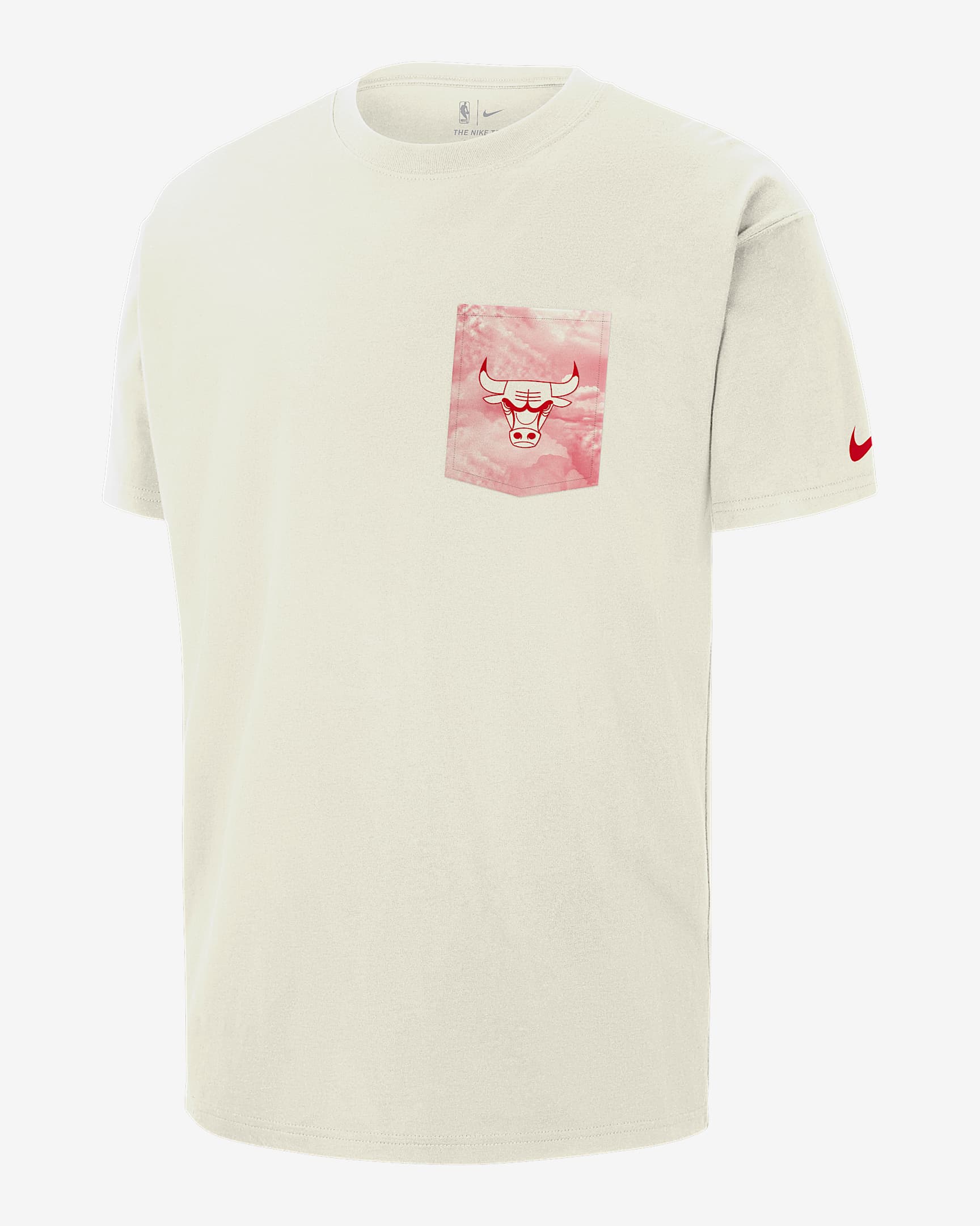 Chicago Bulls Courtside Men's Nike NBA Max90 T-Shirt - Sail