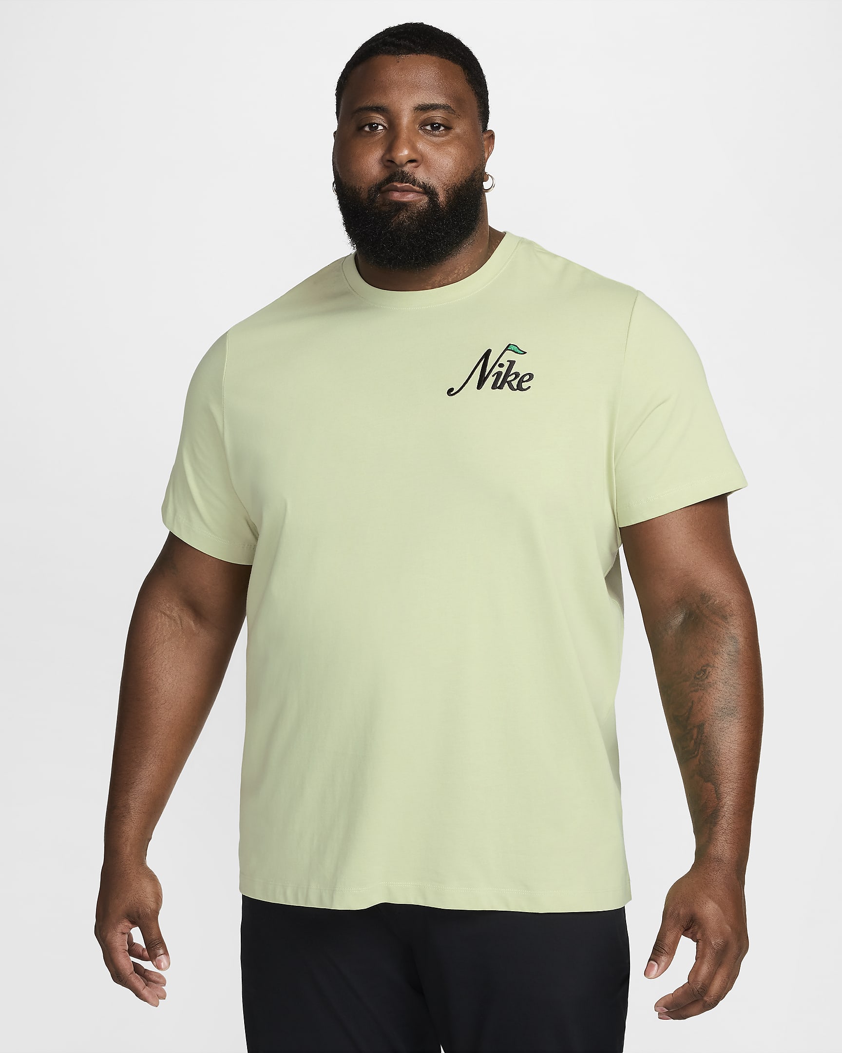 Nike golf-T-skjorte til herre - Olive Aura