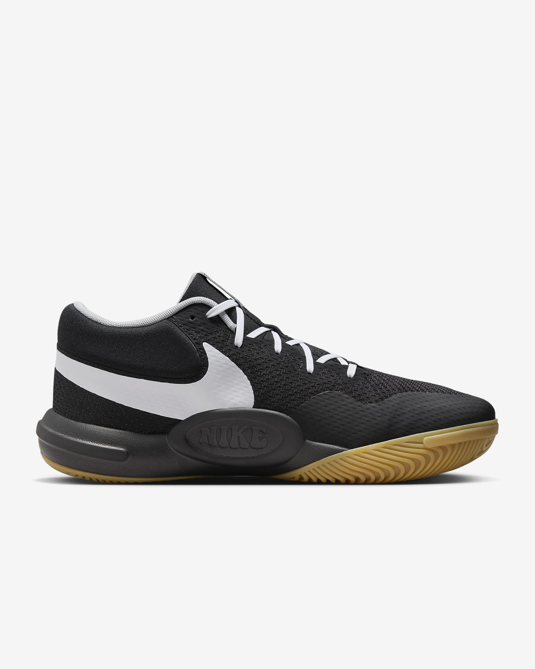 Nike Hyperquick Volleyball Shoes - Black/Flat Silver/White