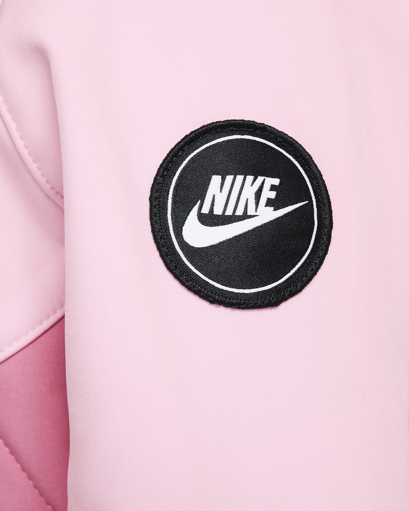 Chamarra ligera Futura infantil Nike - Espuma rosa