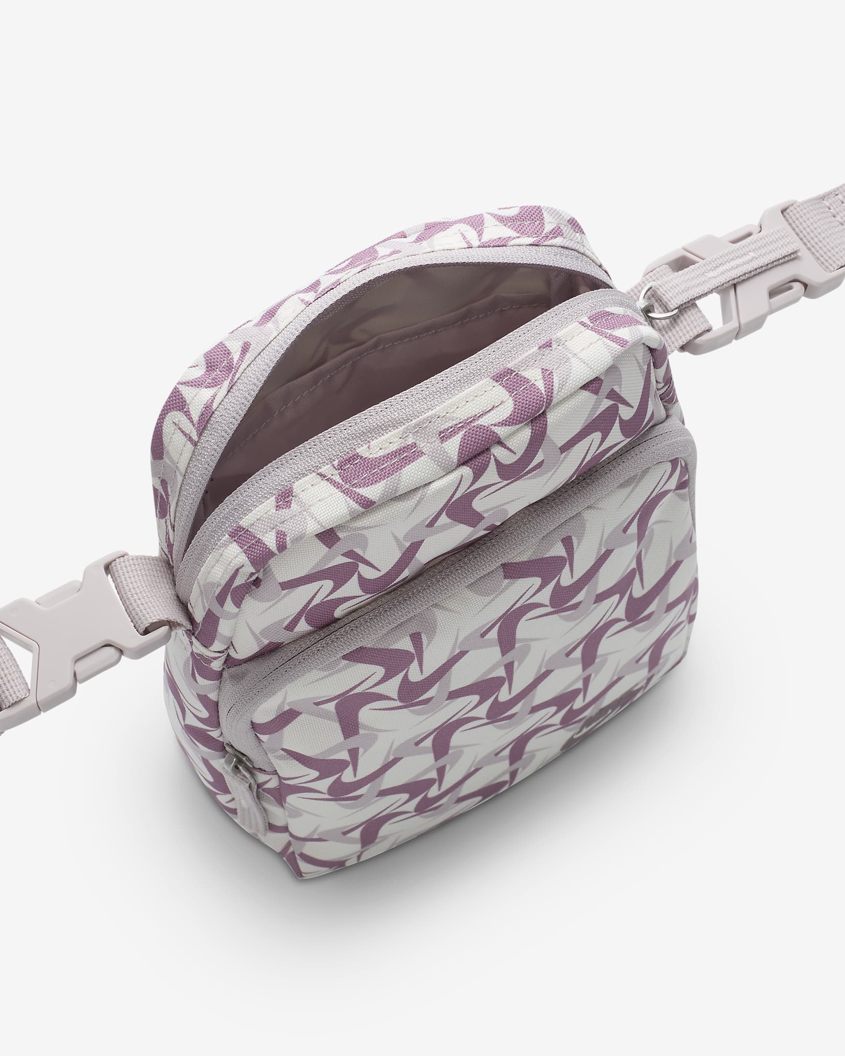 Nike Heritage Cross-Body Bag (4L) - Sail/Platinum Violet/Taupe Grey