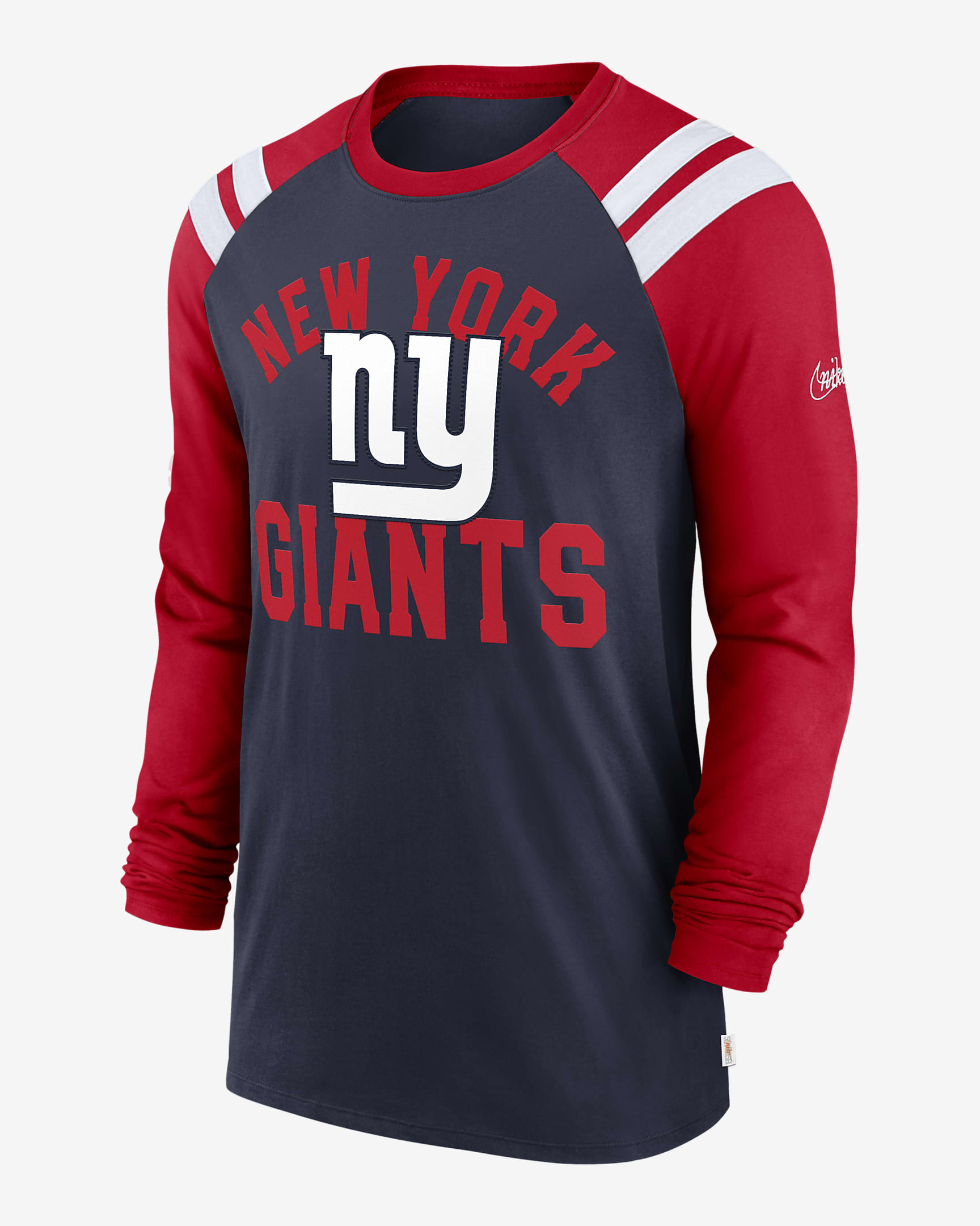 Playera De Manga Larga Nike De La Nfl Para Hombre New York Giants 