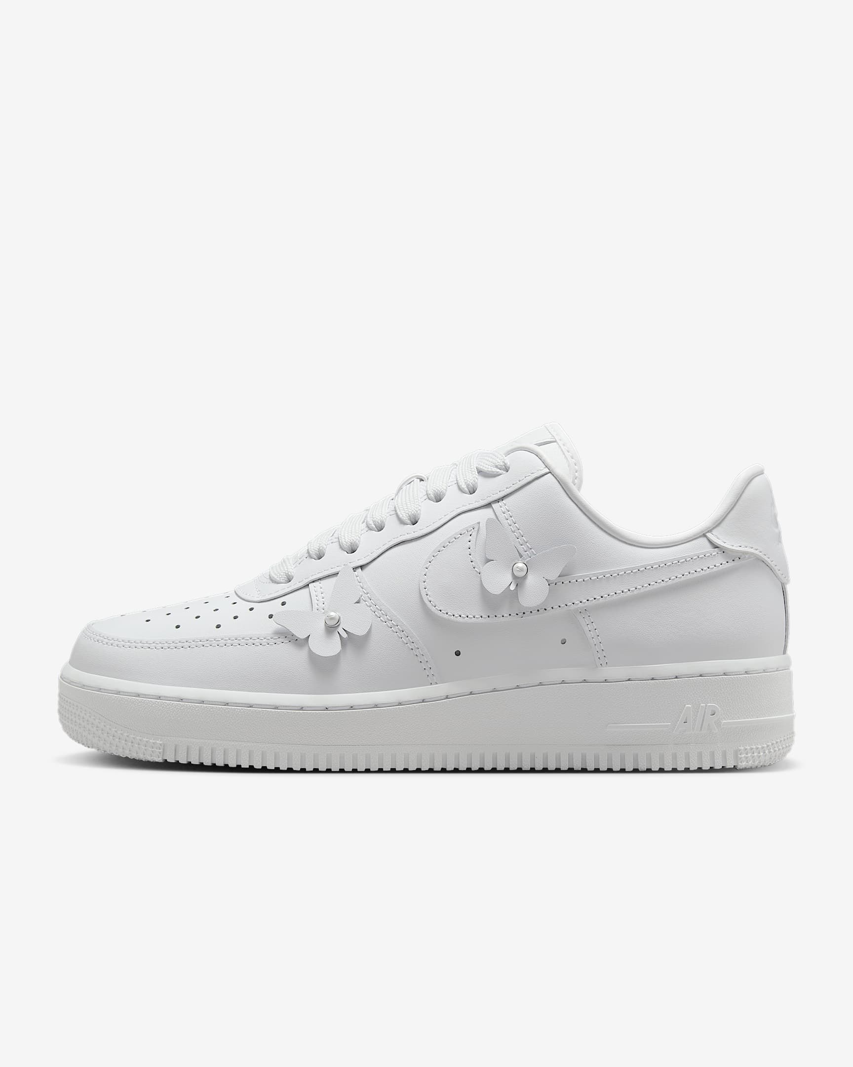 Nike Air Force 1 Low Women's Shoes - White/Black/White