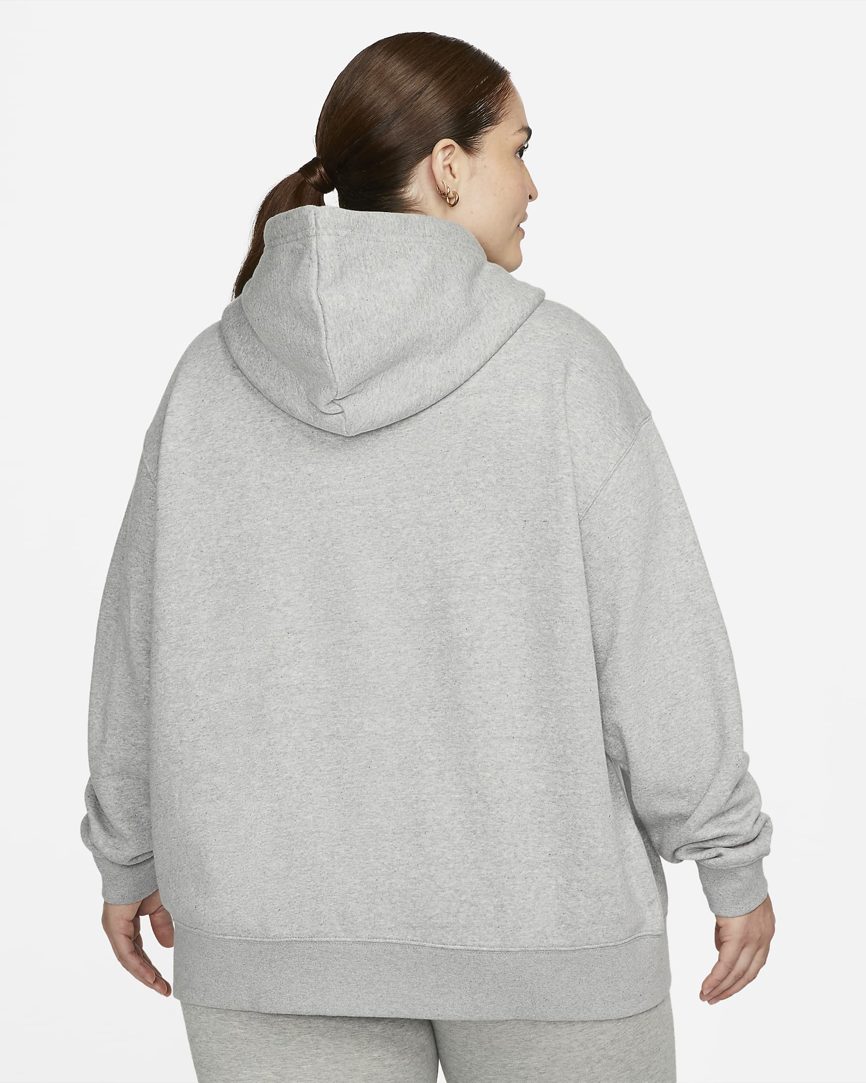 Nike Sportswear Essentials Women's Fleece Full-Zip Hoodie (Plus Size ...