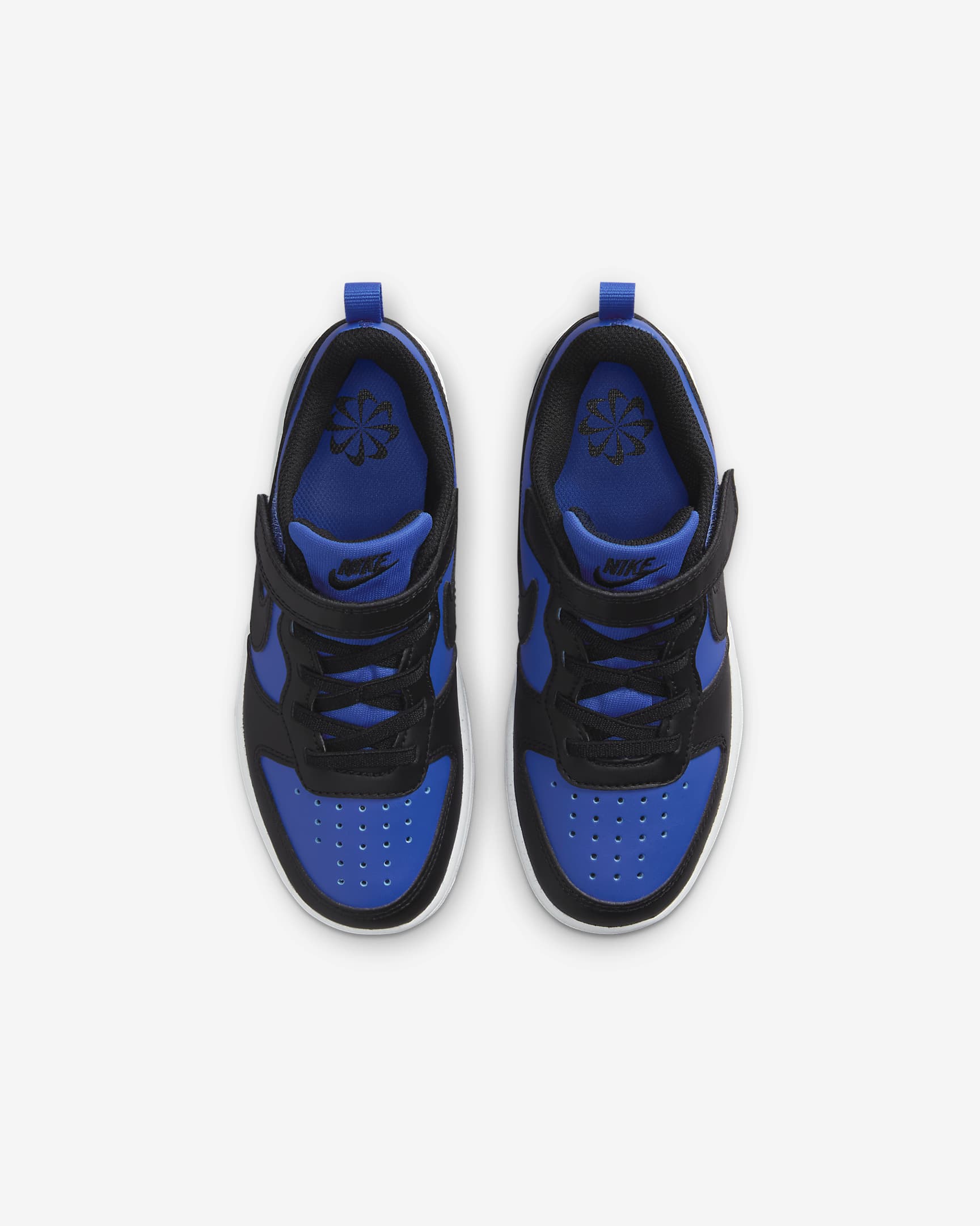 Nike Court Borough Low Recraft kleuterschoenen - Game Royal/Wit/Zwart