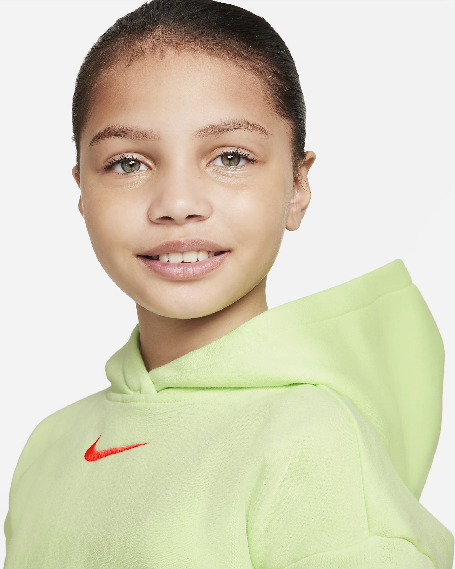 England Older Kids' Cropped Hoodie. Nike BG