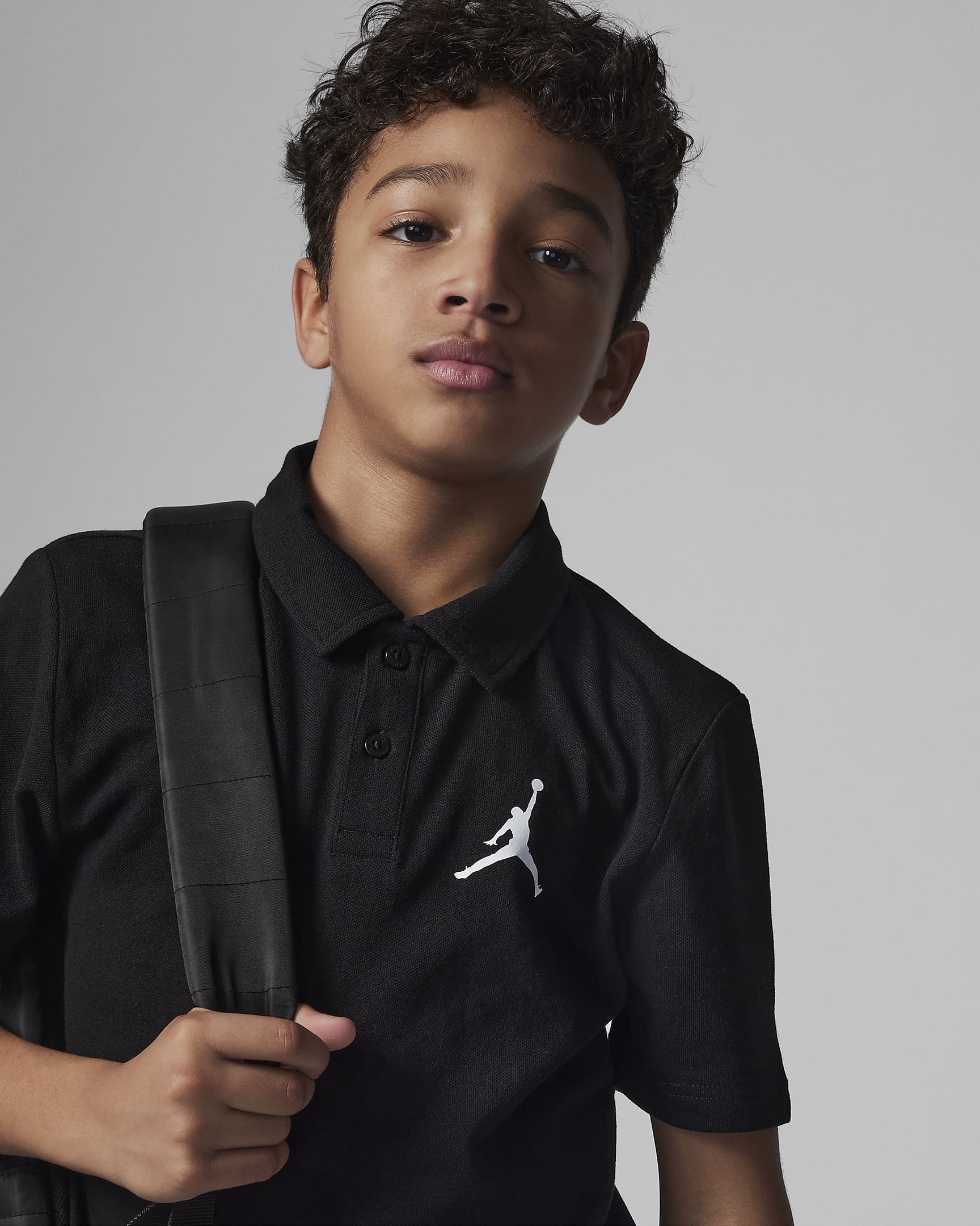 jumpman golf polo