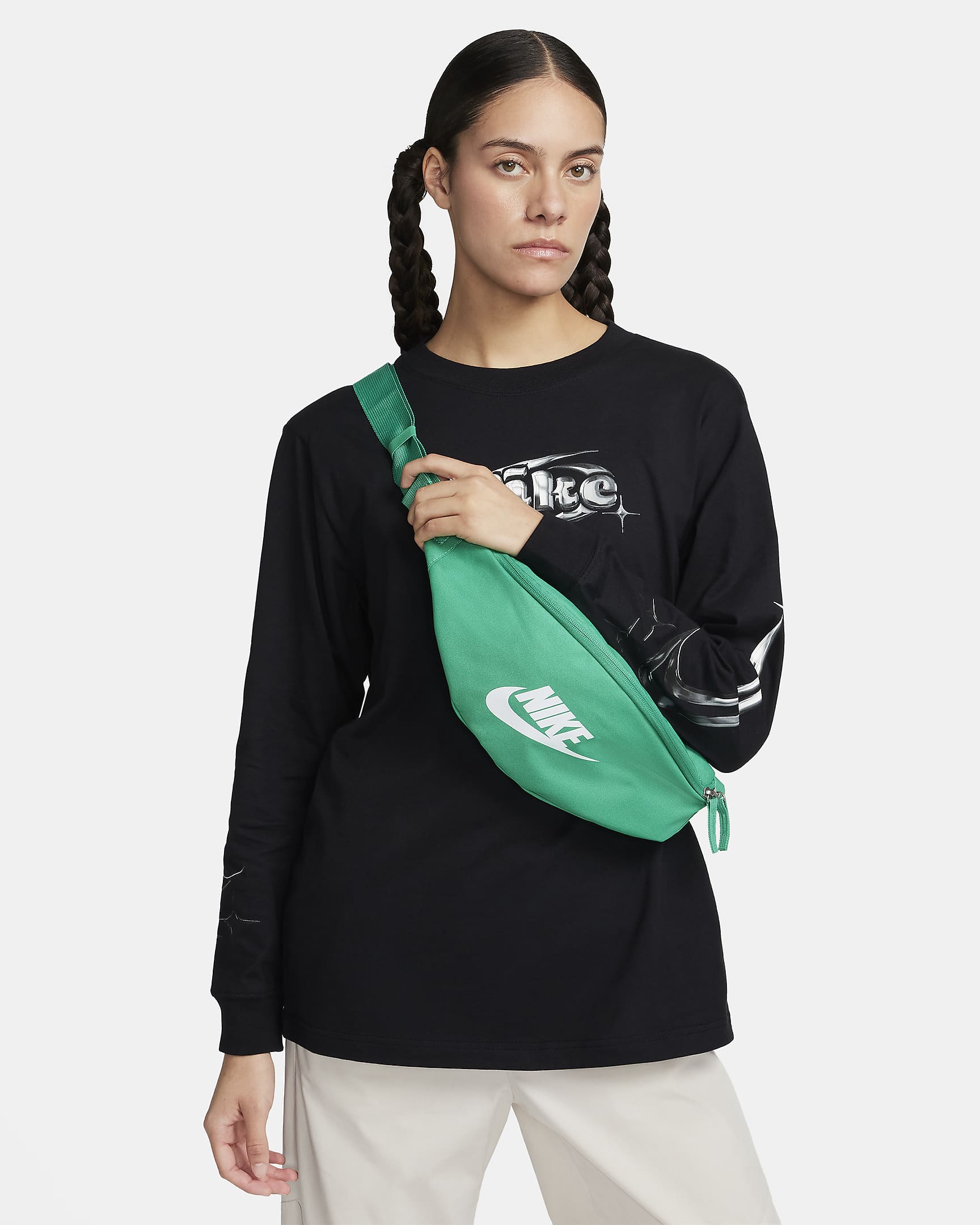 Nike Heritage Waistpack (3L) - Stadium Green/Stadium Green/White