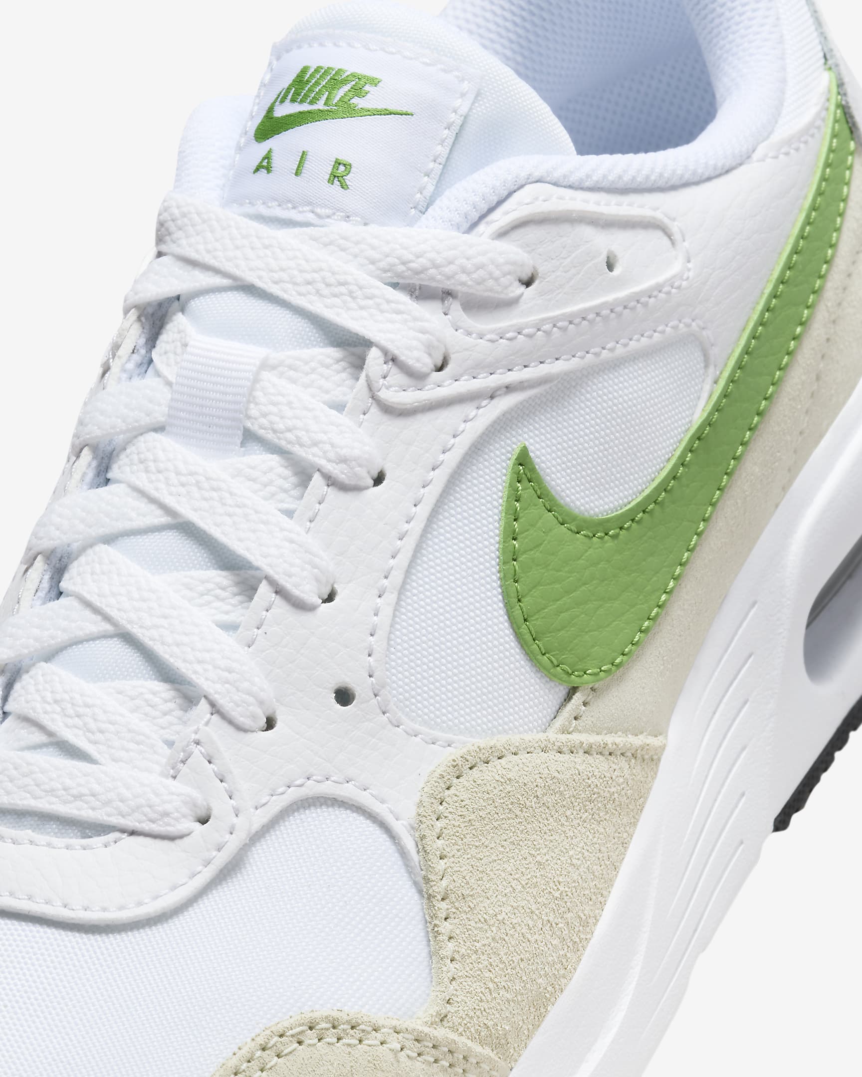 Nike Air Max SC Women's Shoes - White/Sea Glass/Black/Chlorophyll