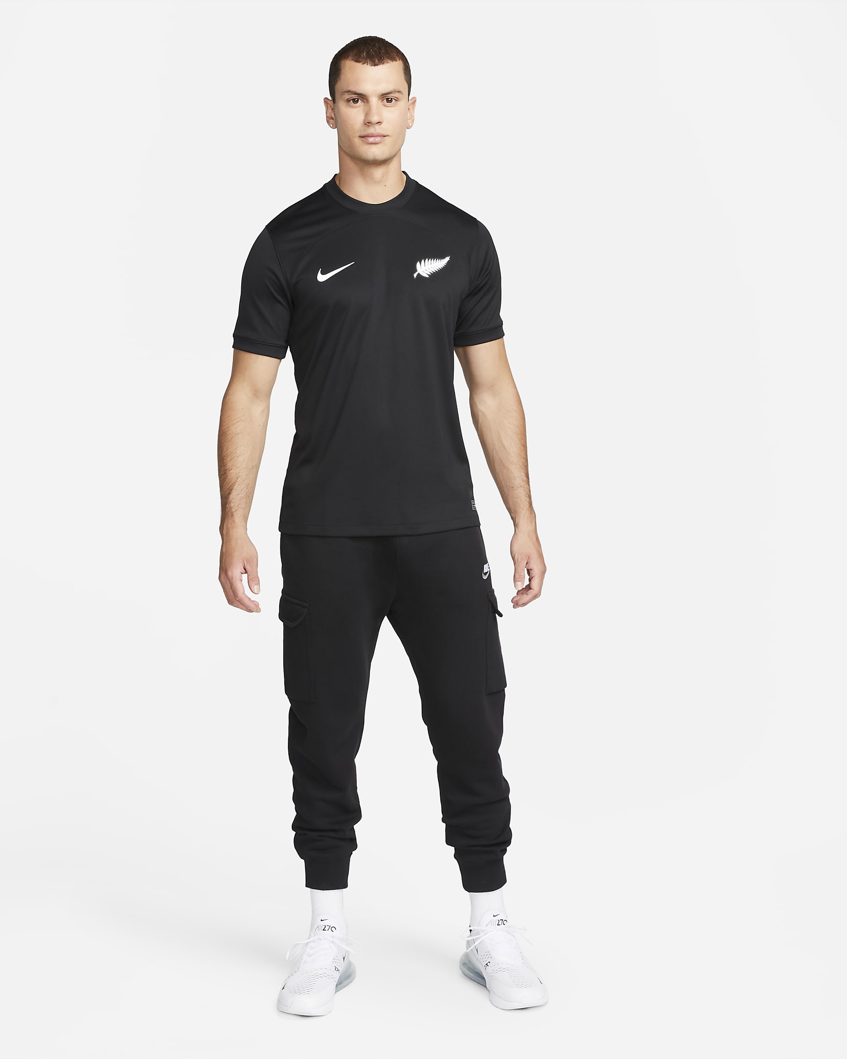 New Zealand 2022/23 Stadium Away Men's Nike Dri-FIT Football Shirt. Nike PT