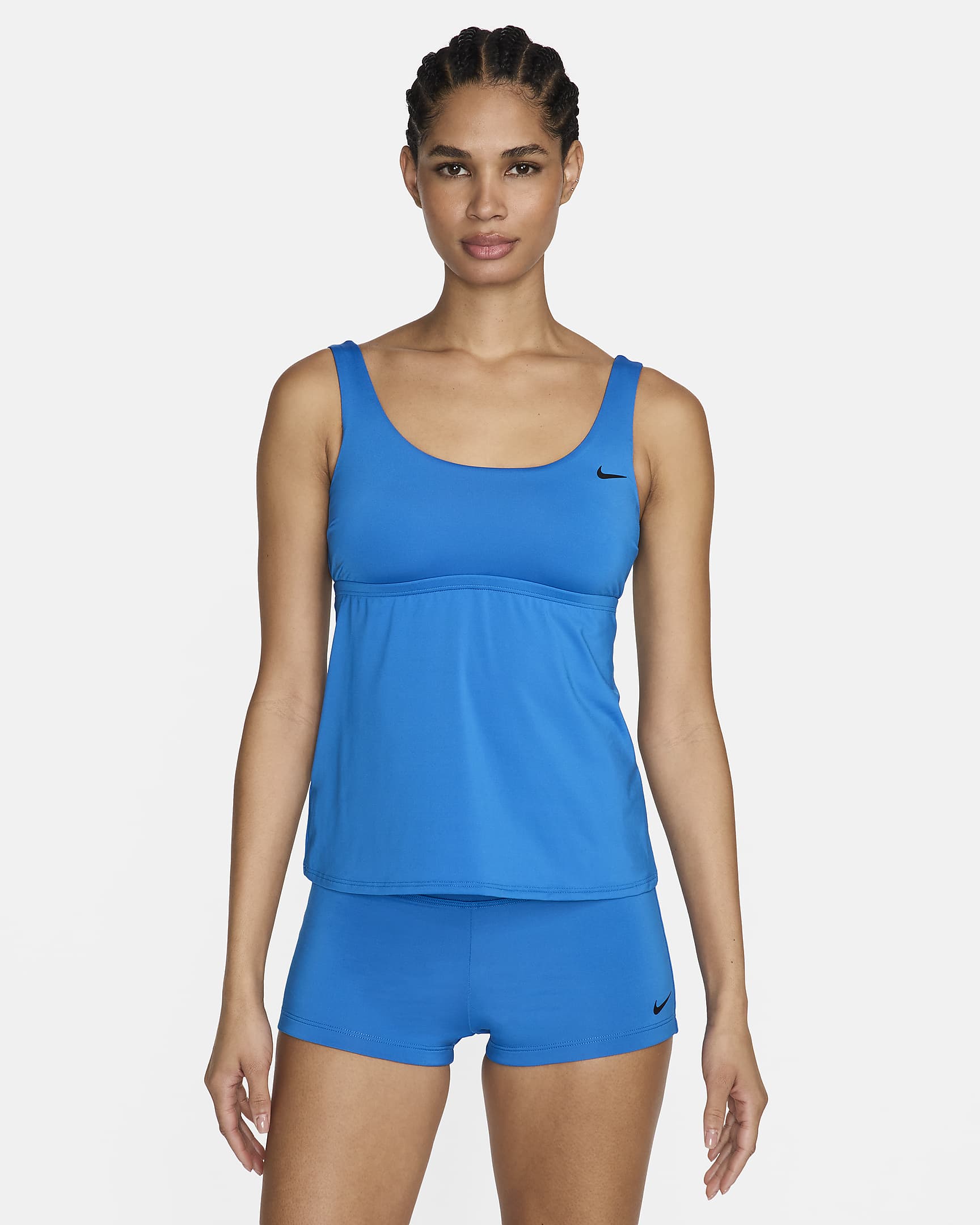 Nike Tankini Women's Swimsuit Top - Photo Blue