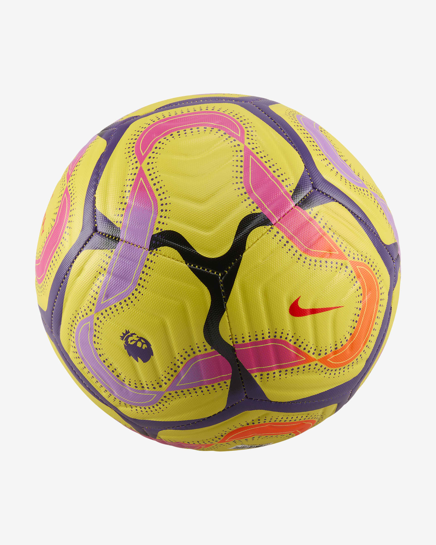 Ballon de foot Premier League Academy - Jaune/Disco Purple/Fierce Pink/Bright Crimson