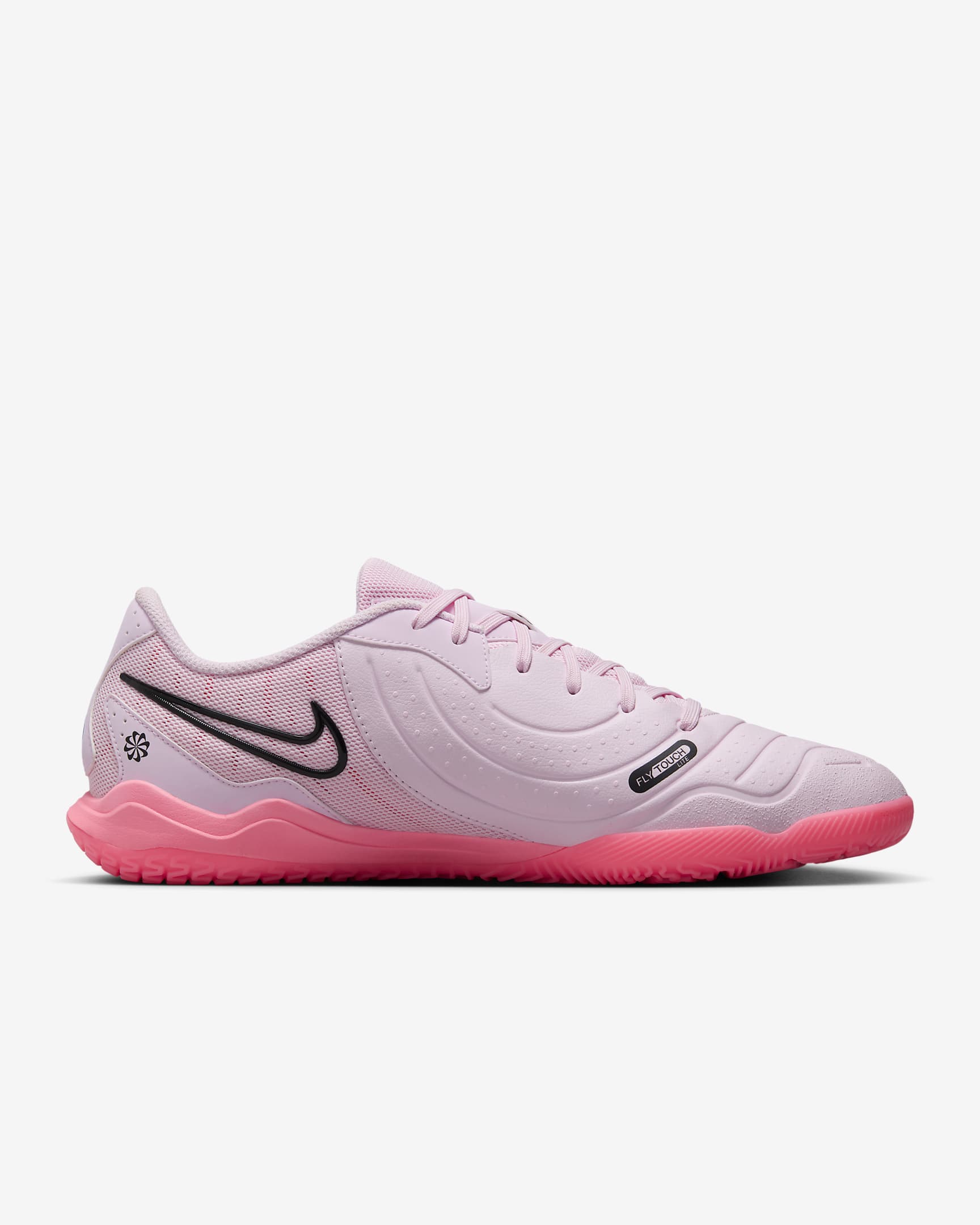 Nike Tiempo Legend 10 Academy IC Low-Top Football Shoes - Pink Foam/Port Wine