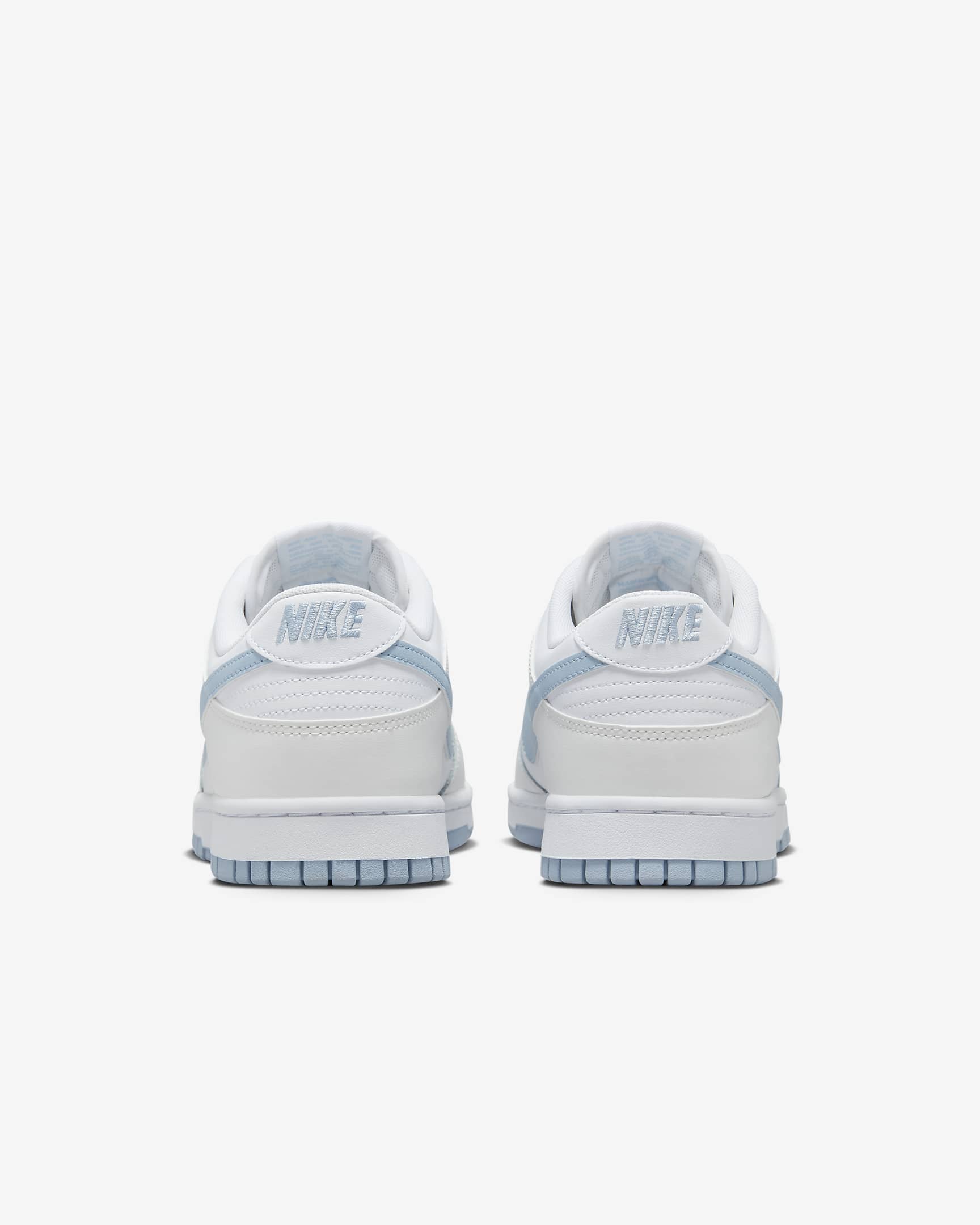 Nike Dunk Low Retro Men's Shoes - White/Summit White/Light Armoury Blue