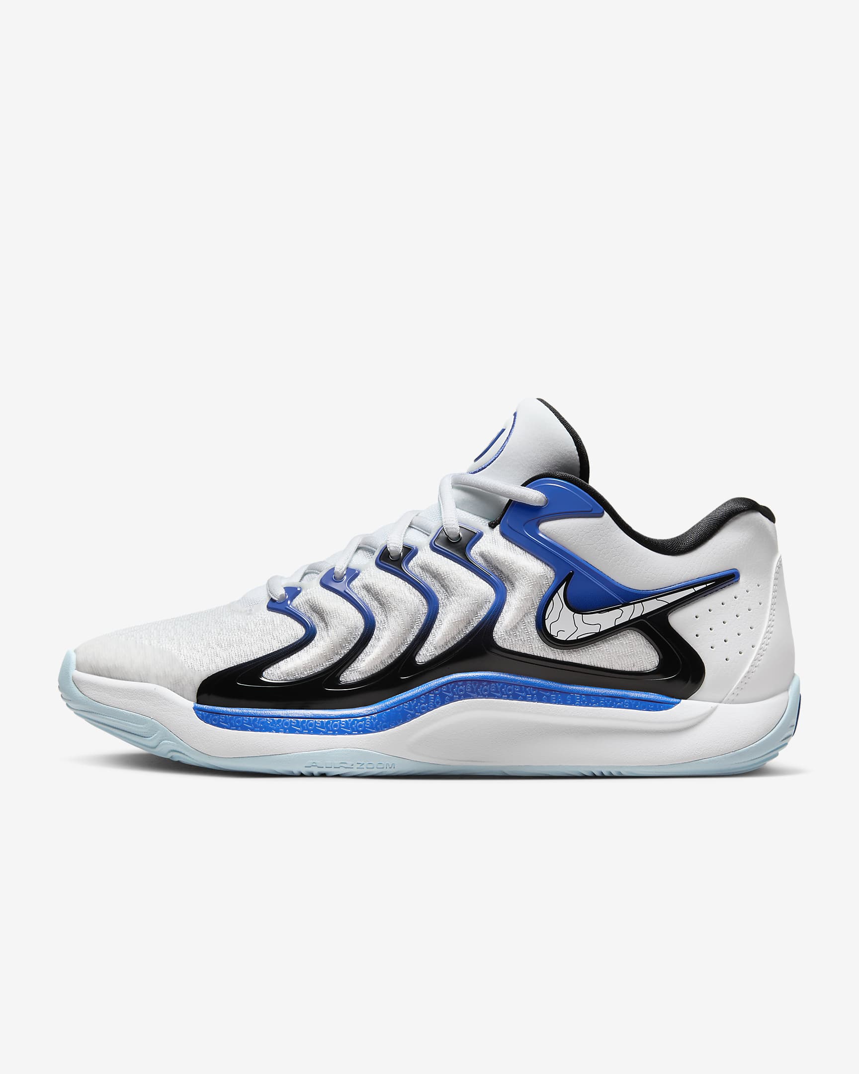 KD17 EP Basketball Shoes - White/Black/Game Royal/White