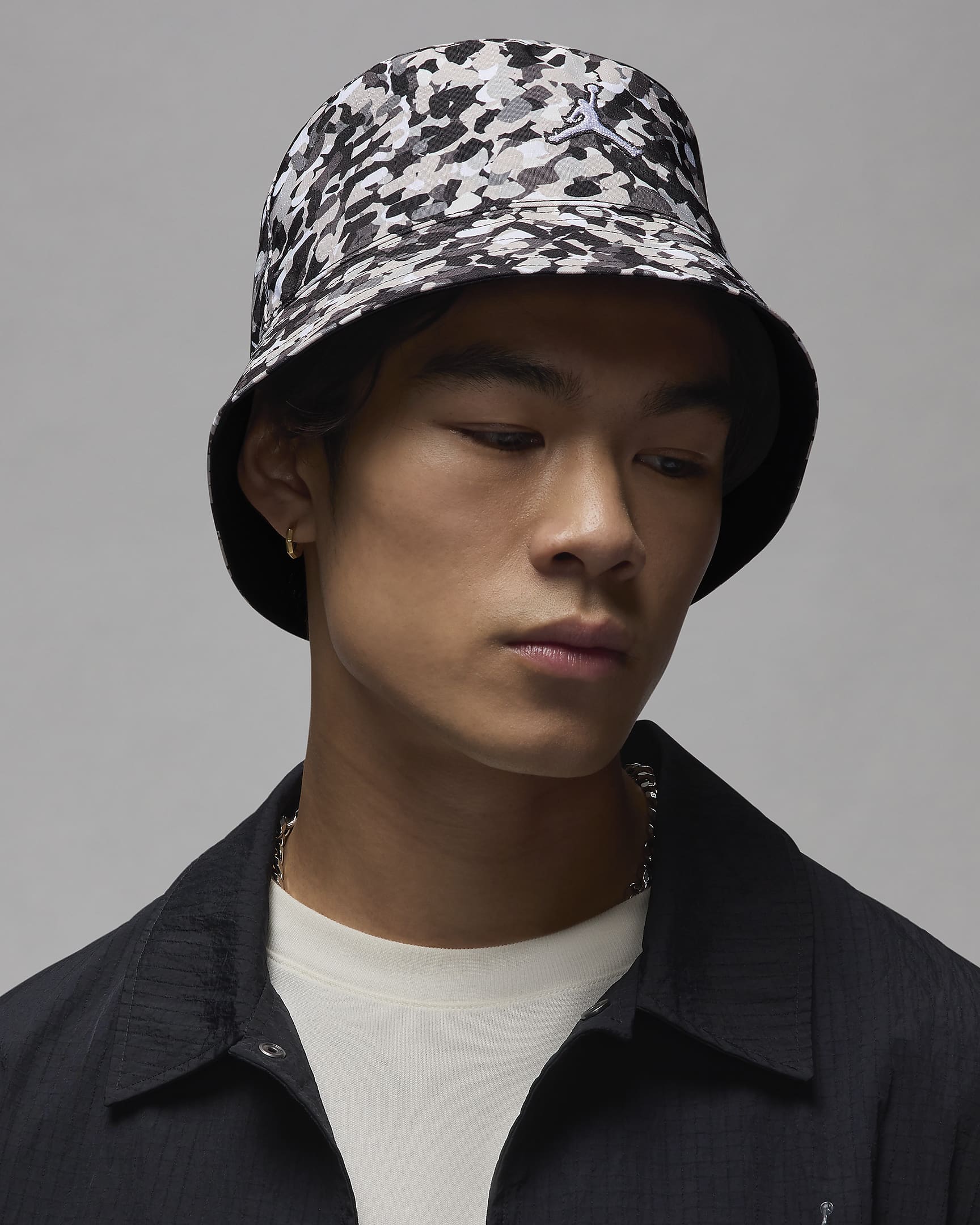 Jordan Apex Reversible Bucket Hat - Black/Black