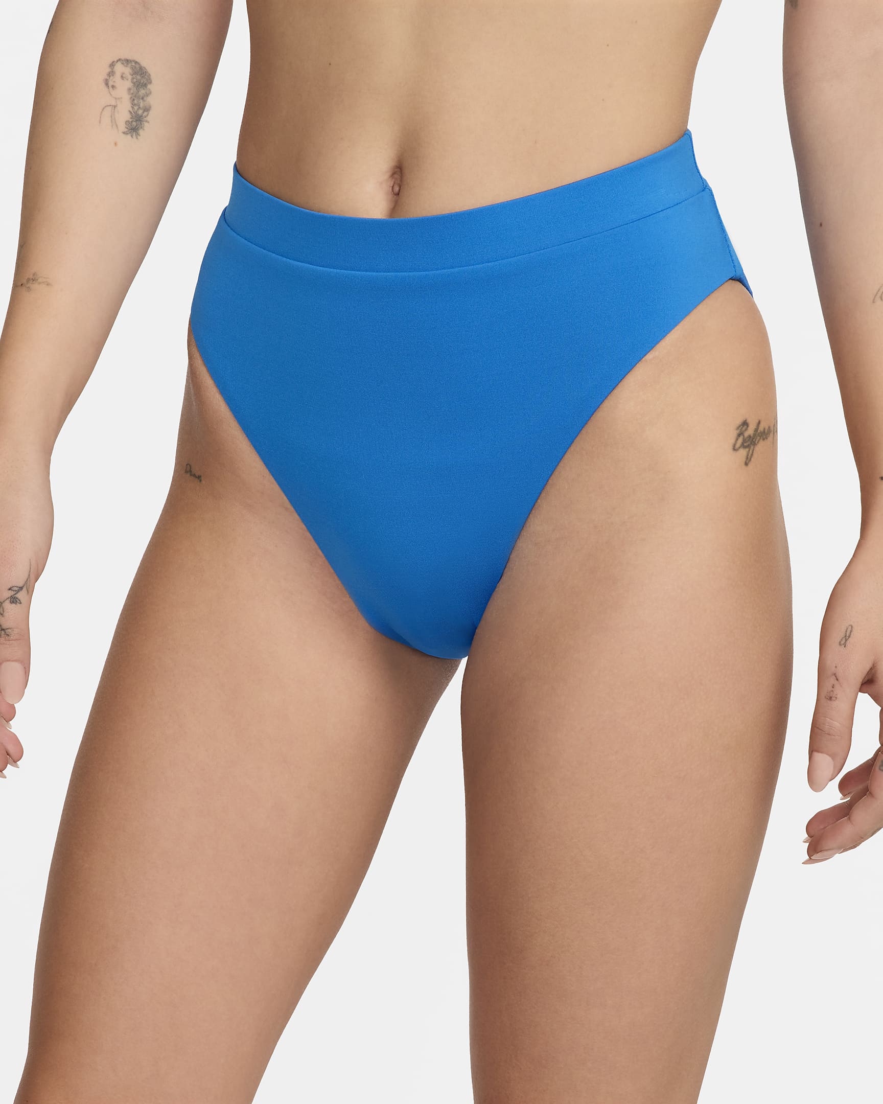 Prenda para la parte inferior de natación de cintura alta para mujer Nike Essential - Azul foto