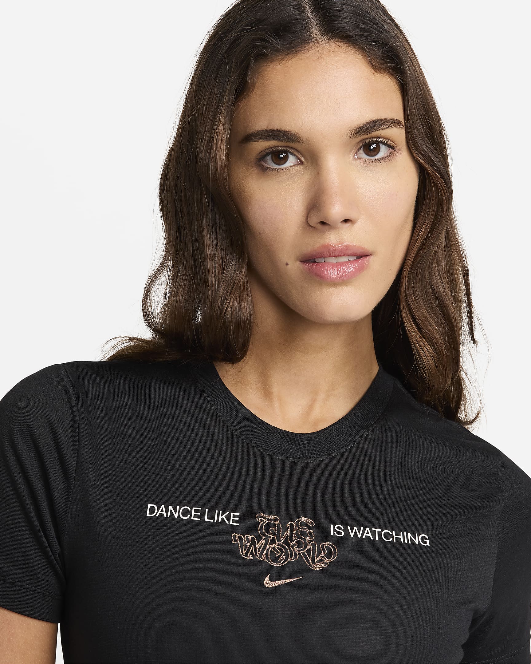 Playera de manga corta para mujer Nike Sportswear - Negro