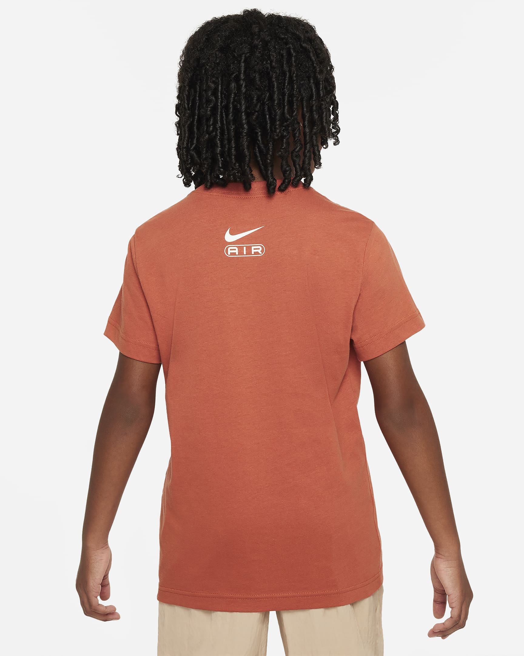 Nike Sportswear Older Kids' (Girls') T-Shirt - Burnt Sunrise