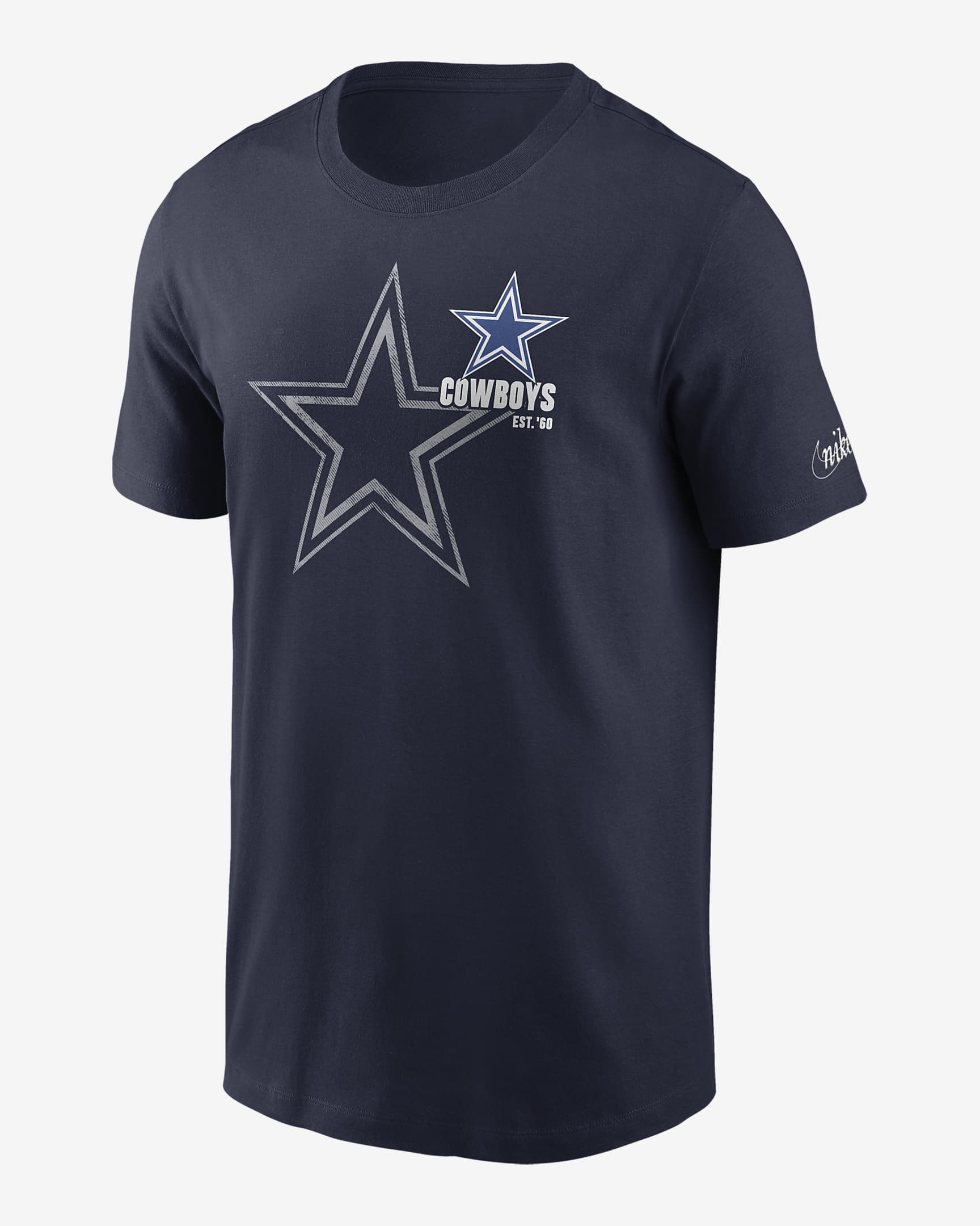 Playera Nike de la NFL para hombre Dallas Cowboys Logo Essential. Nike.com