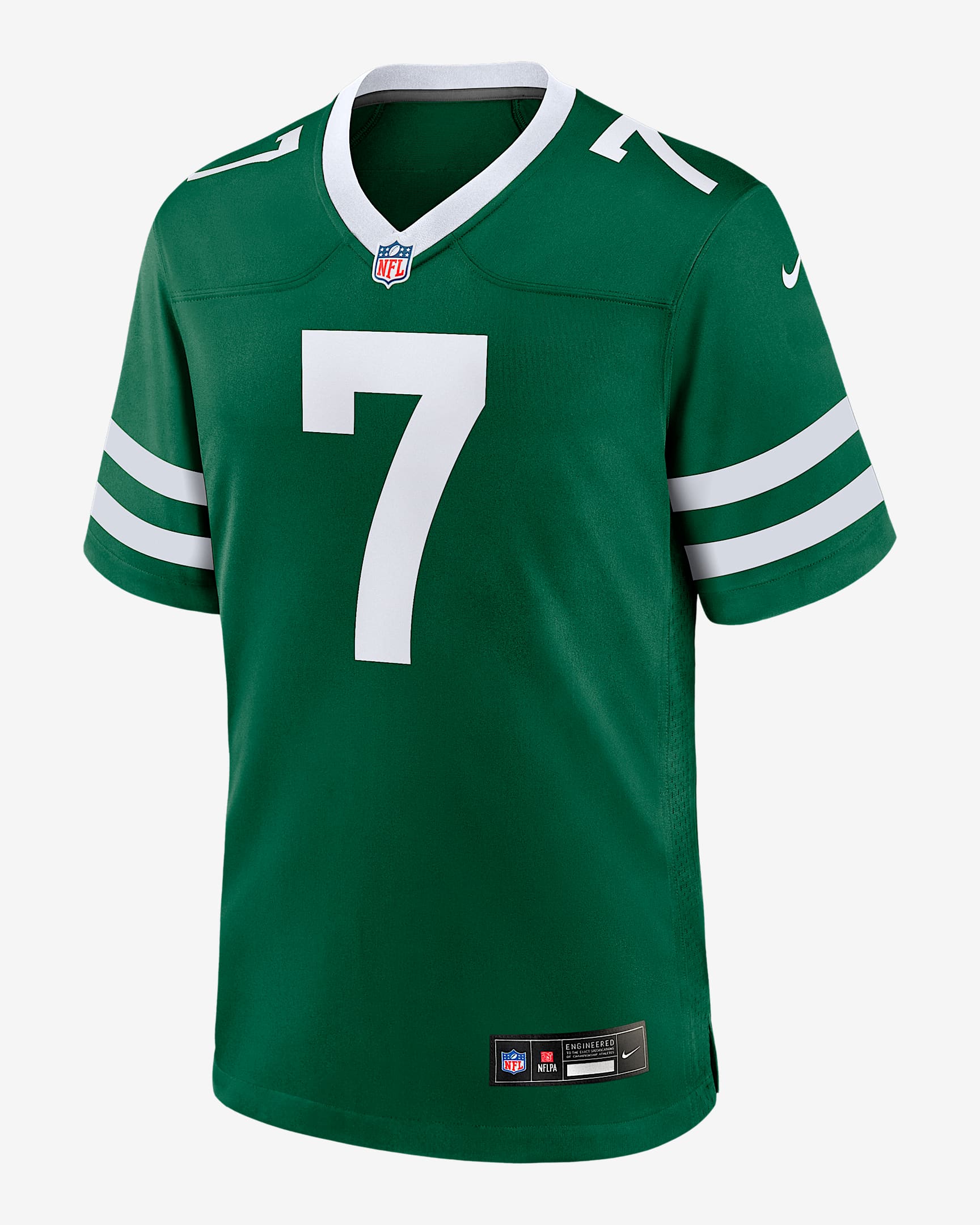 Jersey Nike de la NFL Game para hombre Justin Fields New York Jets - Verde