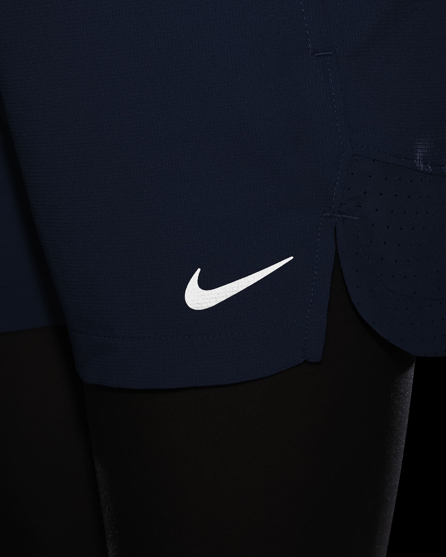 Spodenki treningowe dla dużych dzieci (chłopców) Dri-FIT Nike Multi Tech EasyOn - Aegean Storm/Czerń