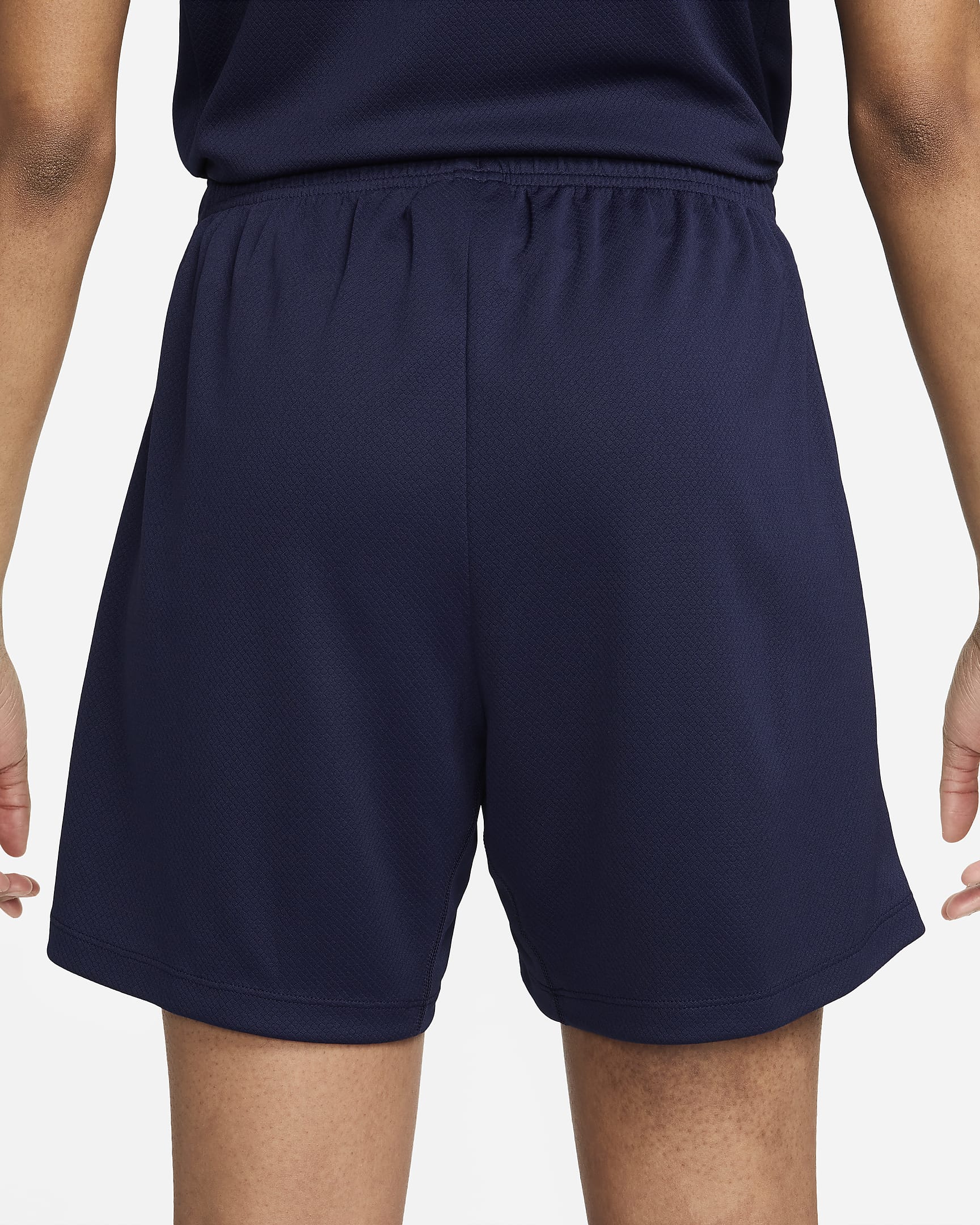 FFF Strike Women's Nike Dri-FIT Football Knit Shorts - Blackened Blue/Cobalt Bliss/Cobalt Bliss