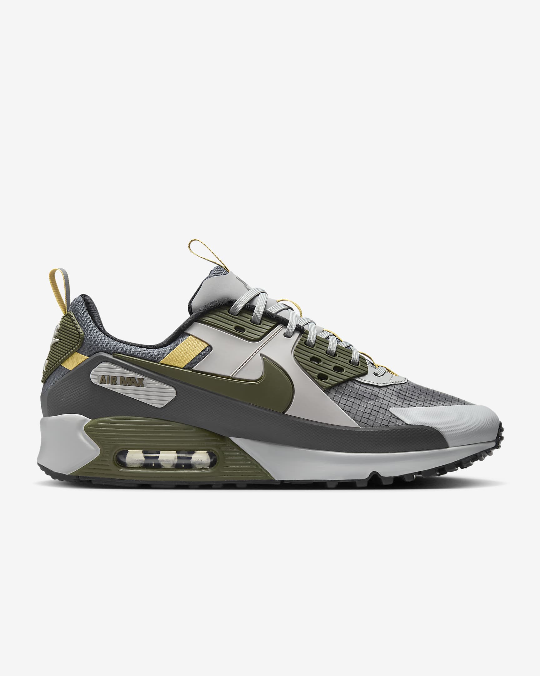 Nike Air Max 90 Drift Men's Shoes - Light Smoke Grey/Iron Grey/Infinite Gold/Cargo Khaki