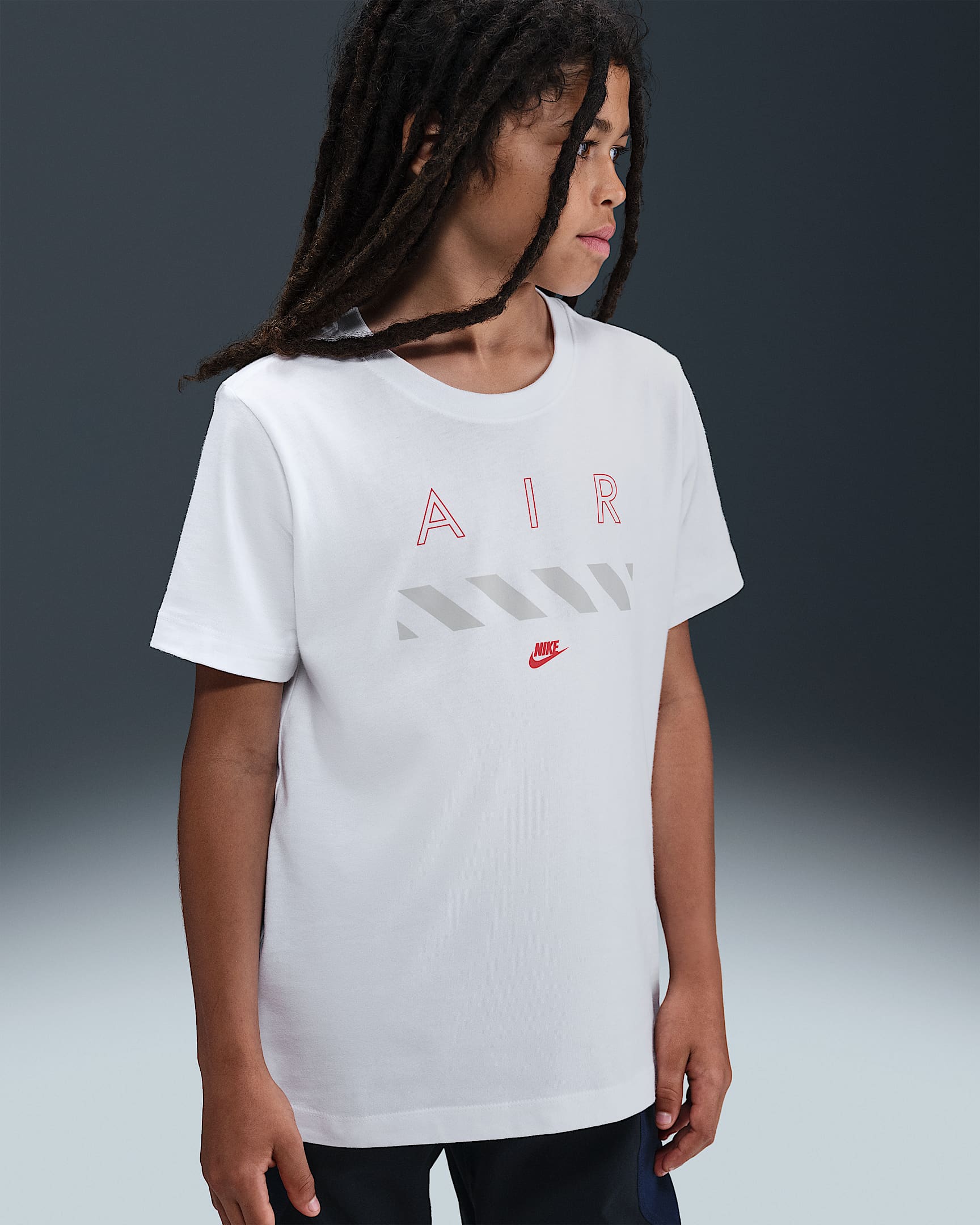 Nike Air Older Kids' T-Shirt - White