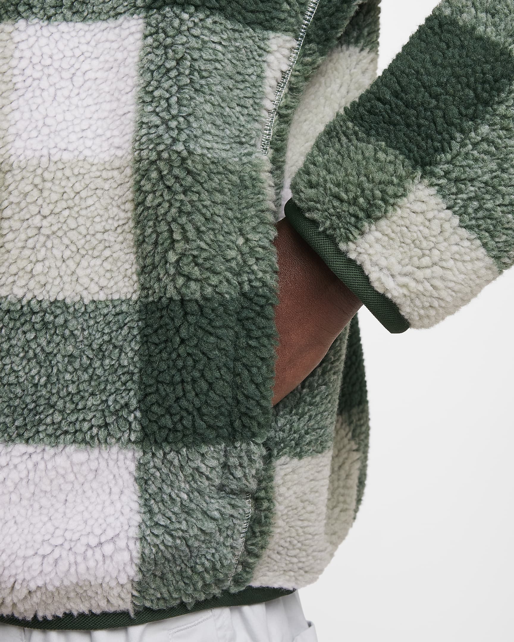 Nike Club Men's Winterized Half-Zip - Fir/Sail/Jade Horizon