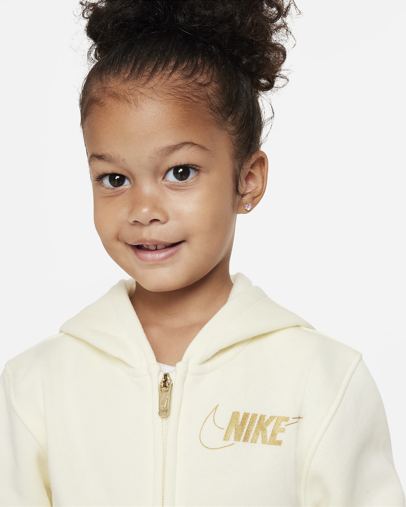 Nike Shine Full-Zip and Leggings Set Toddler 2-Piece Hoodie Set. Nike.com