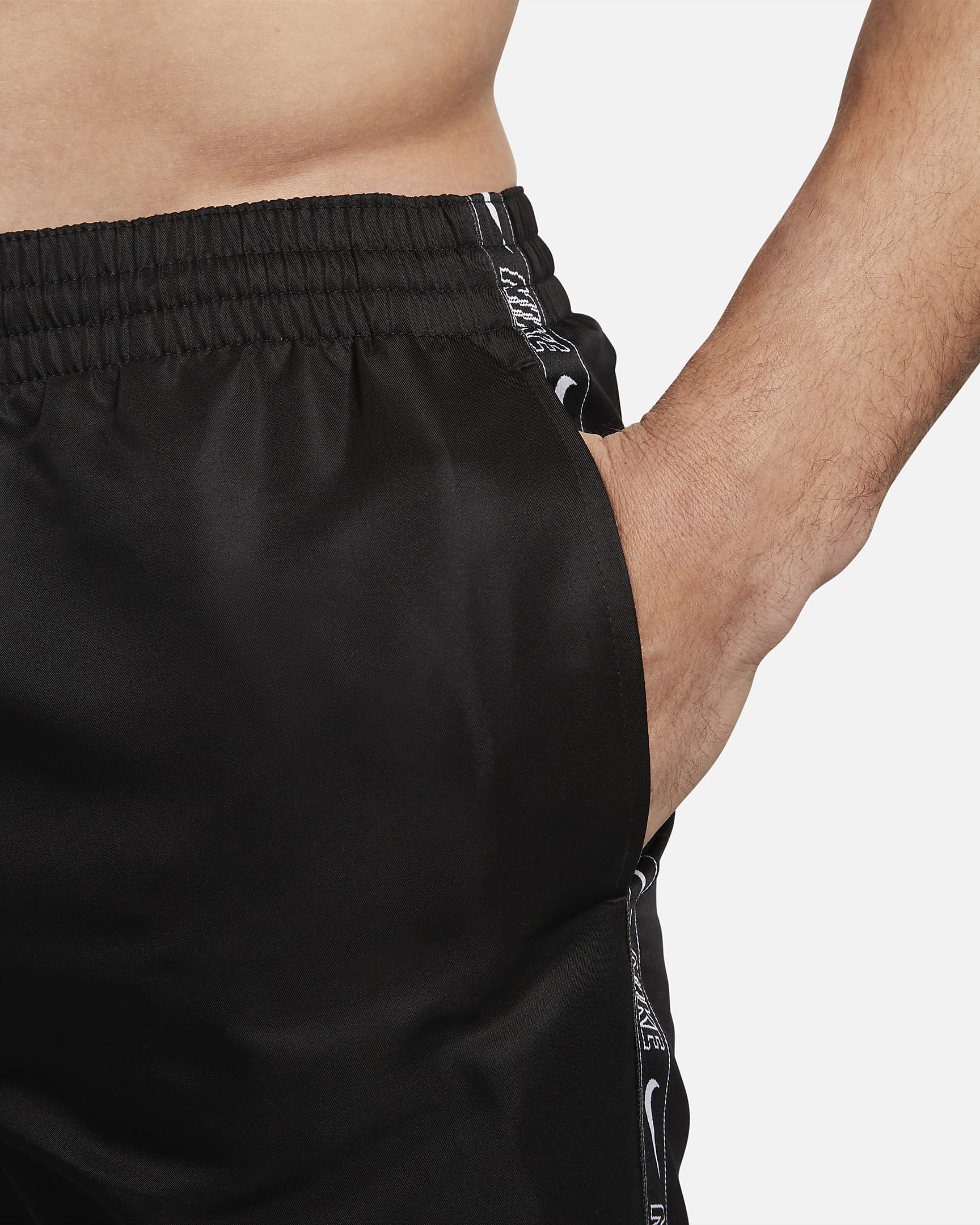 Traje de baño tipo short de voleibol de 13 cm para hombre Nike - Negro