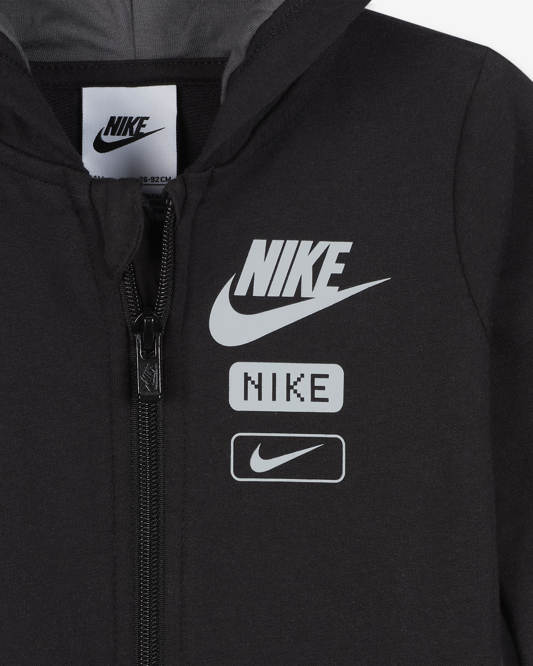 Nike Sportswear Club Hooded Coverall Baby (12-24M) Coverall. Nike.com