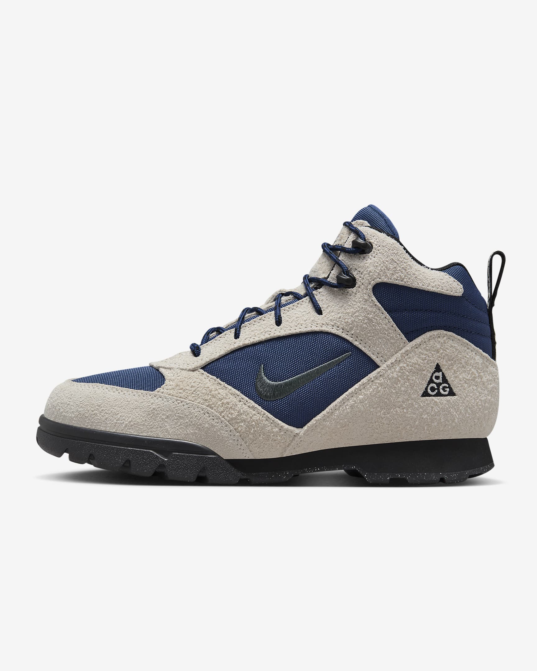 Nike ACG Torre Mid Waterproof Men's Shoes - Light Orewood Brown/Navy/Black/Vintage Green