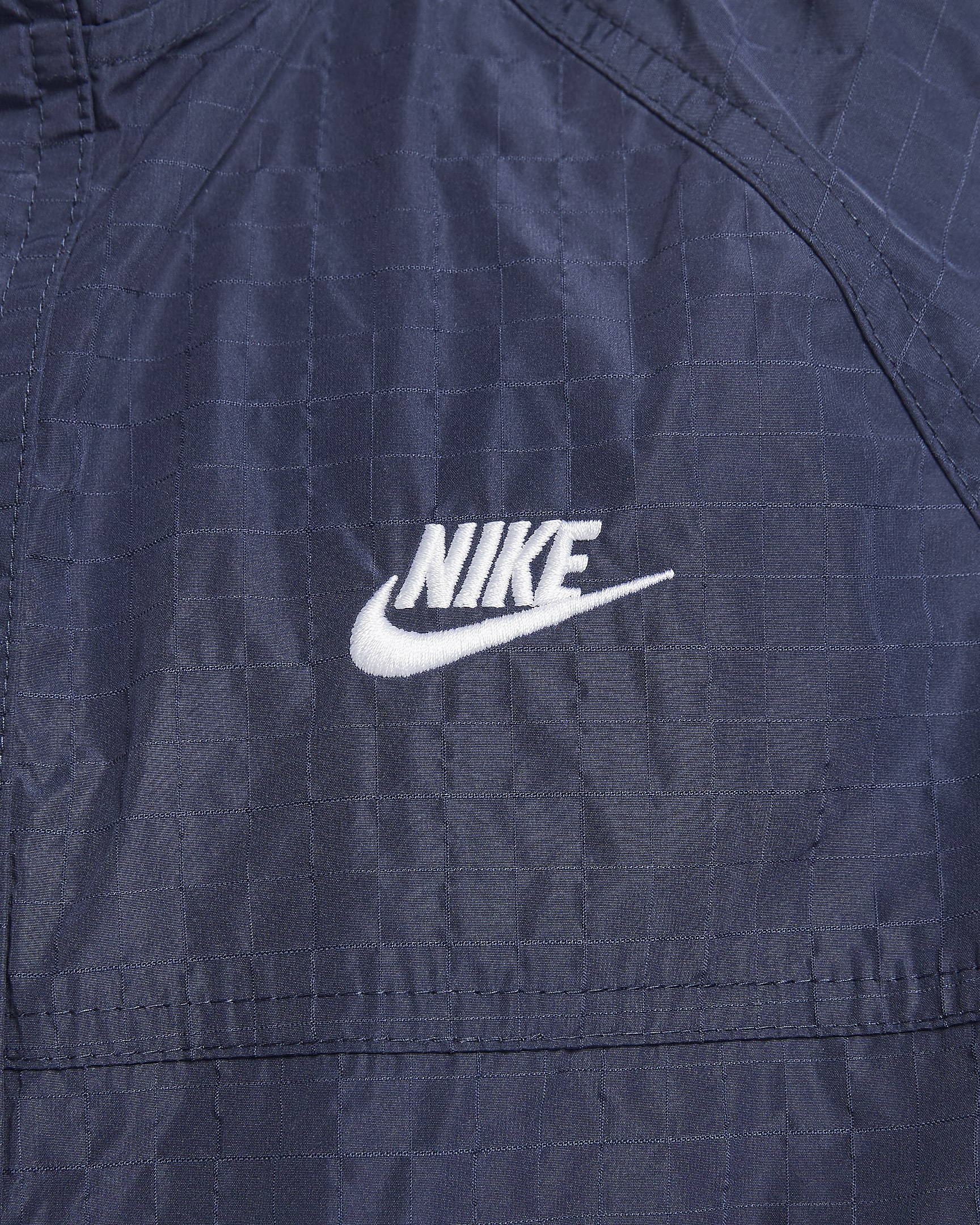 Nike Club Men's Bowline Jacket - Midnight Navy/White