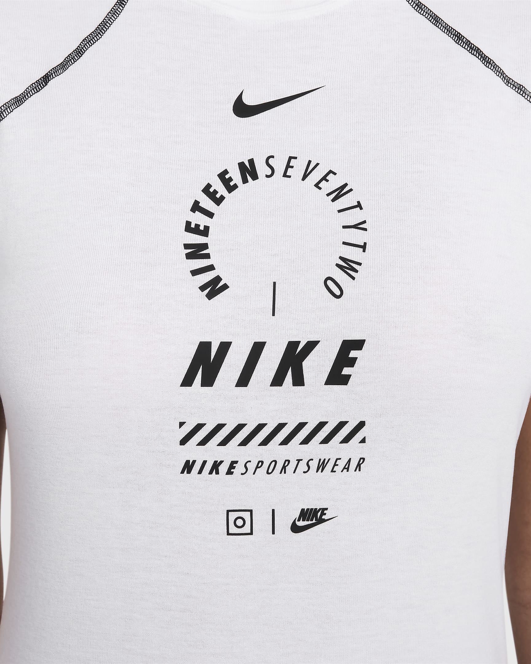 Robe à manches courtes Nike Sportswear pour Femme - Blanc